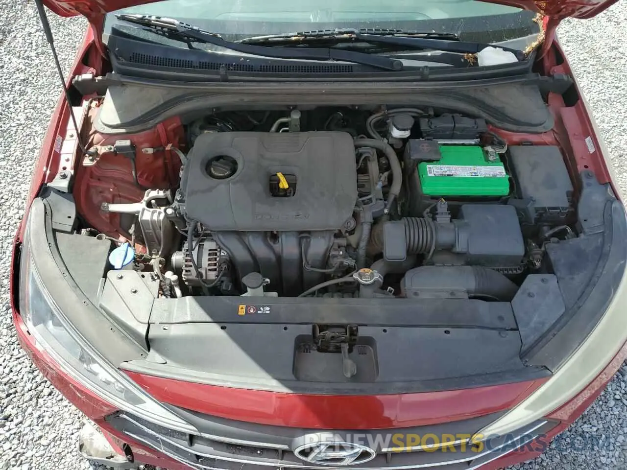 11 Photograph of a damaged car KMHD84LF8LU902096 HYUNDAI ELANTRA 2020