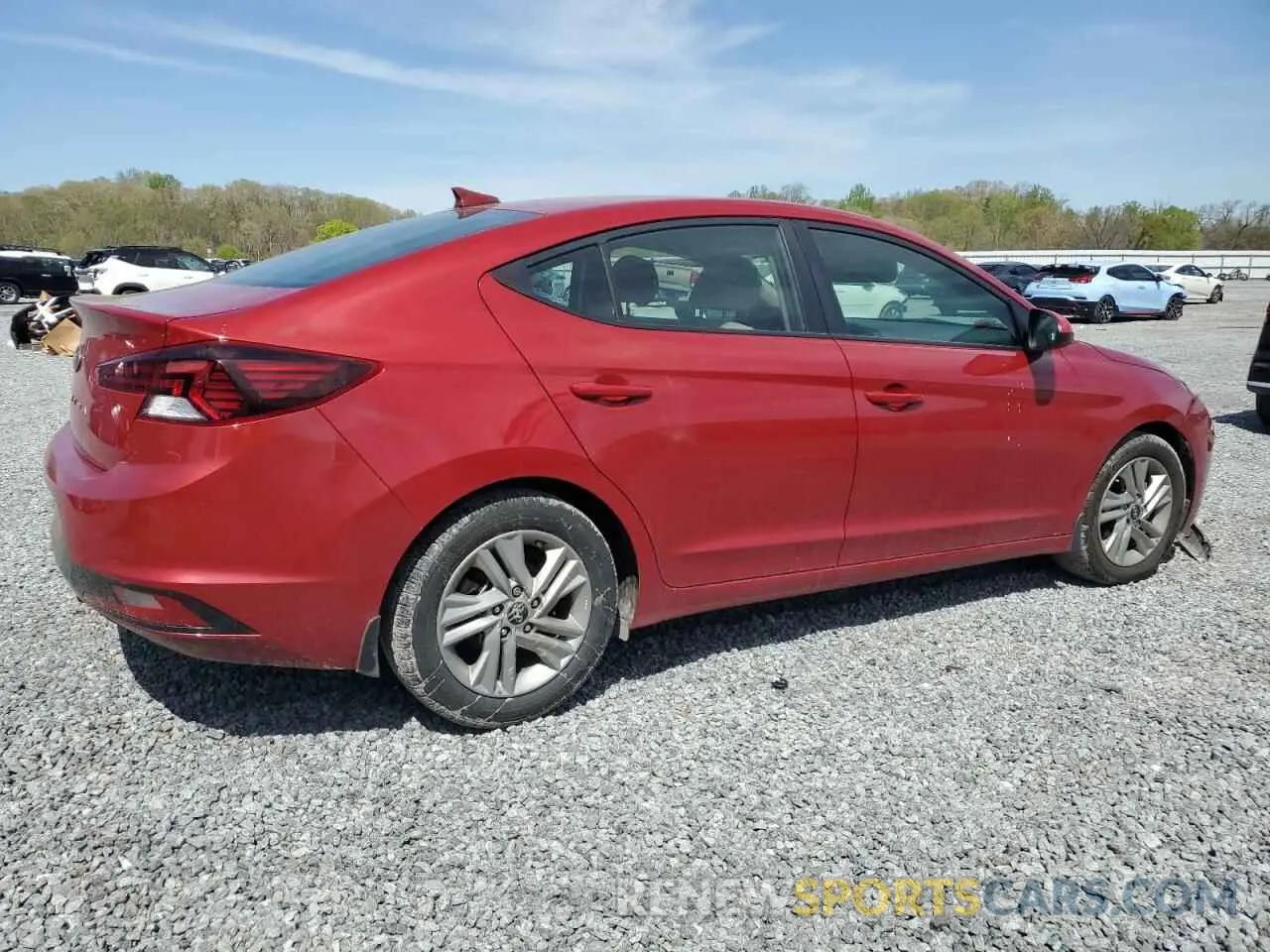 3 Photograph of a damaged car KMHD84LF8LU902096 HYUNDAI ELANTRA 2020