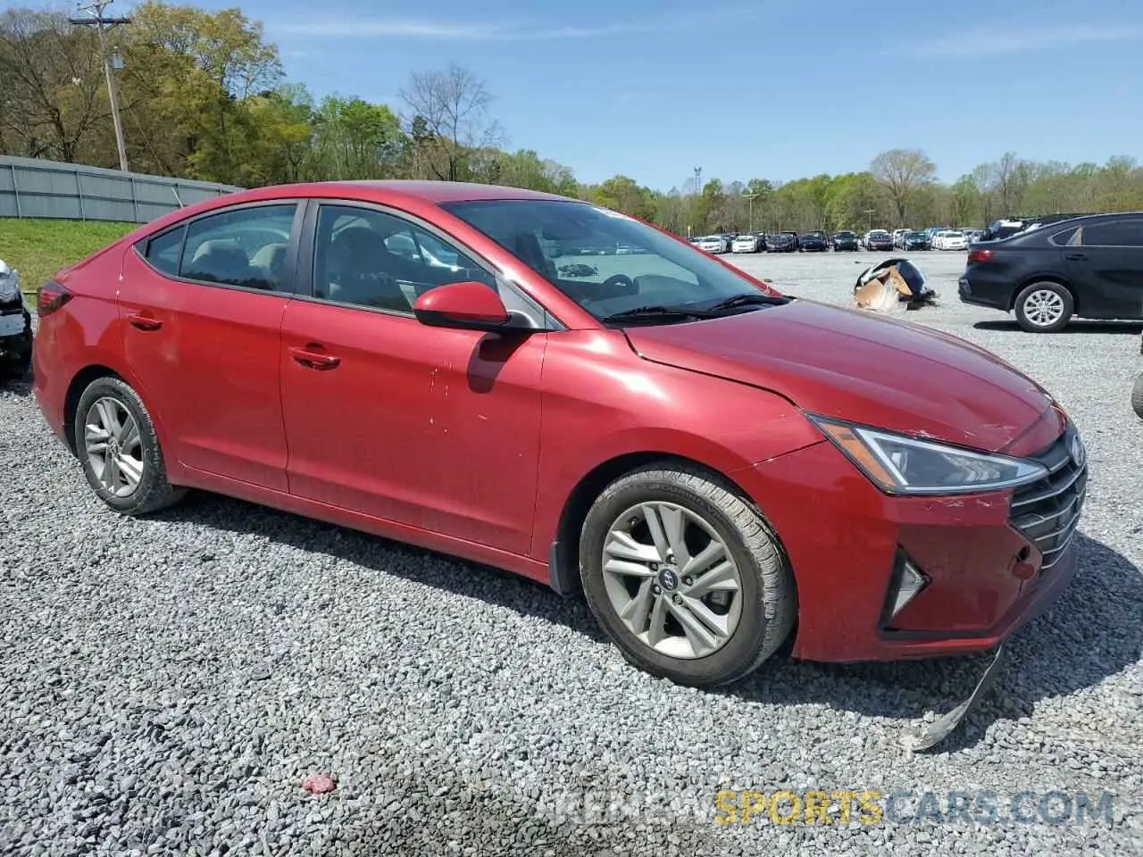 4 Photograph of a damaged car KMHD84LF8LU902096 HYUNDAI ELANTRA 2020