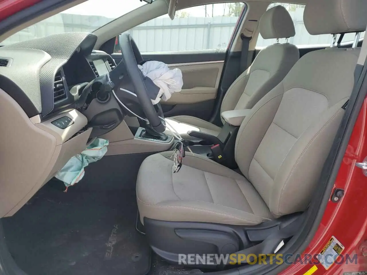 7 Photograph of a damaged car KMHD84LF8LU902096 HYUNDAI ELANTRA 2020