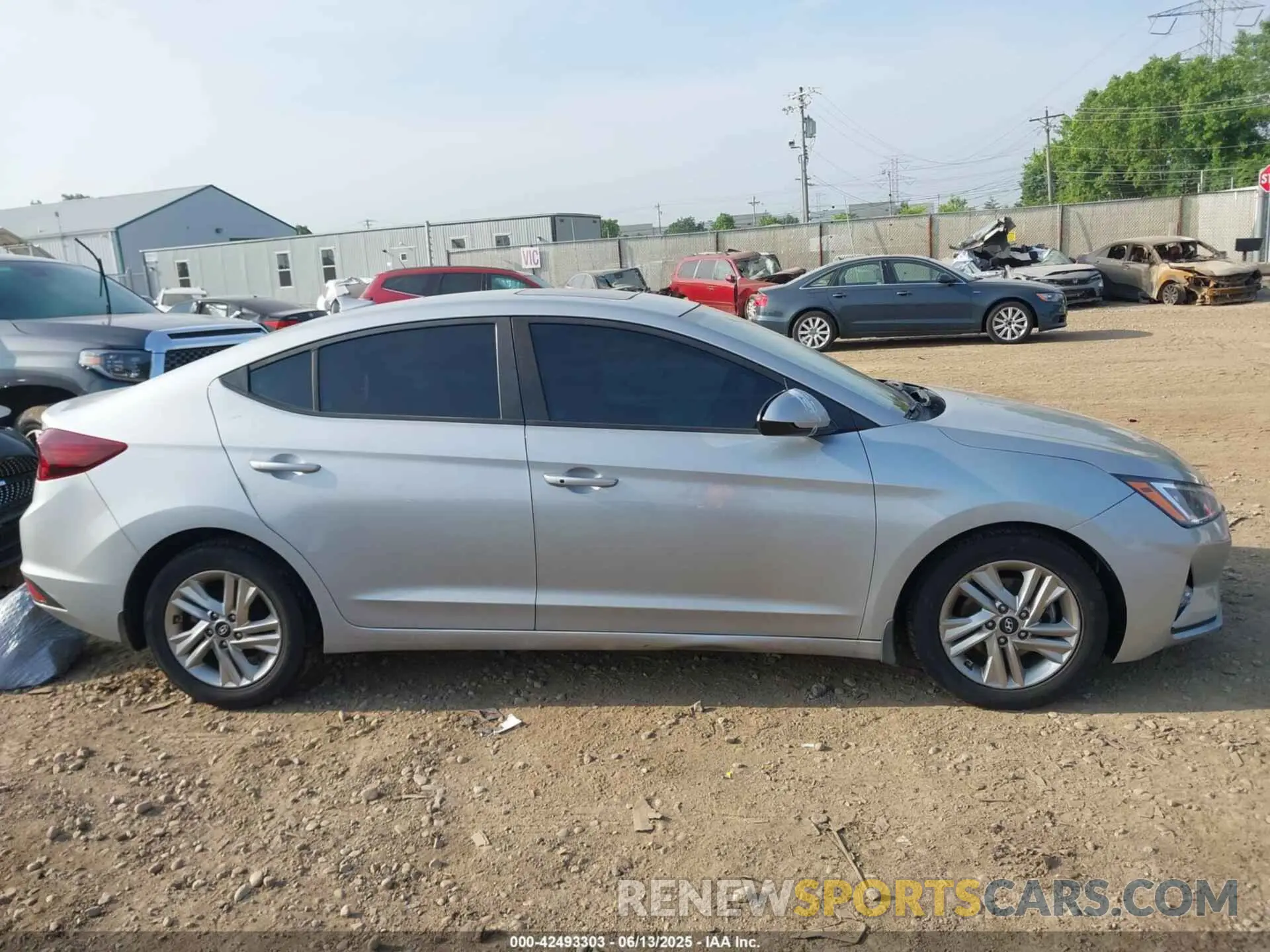 14 Photograph of a damaged car KMHD84LF8LU940623 HYUNDAI ELANTRA 2020