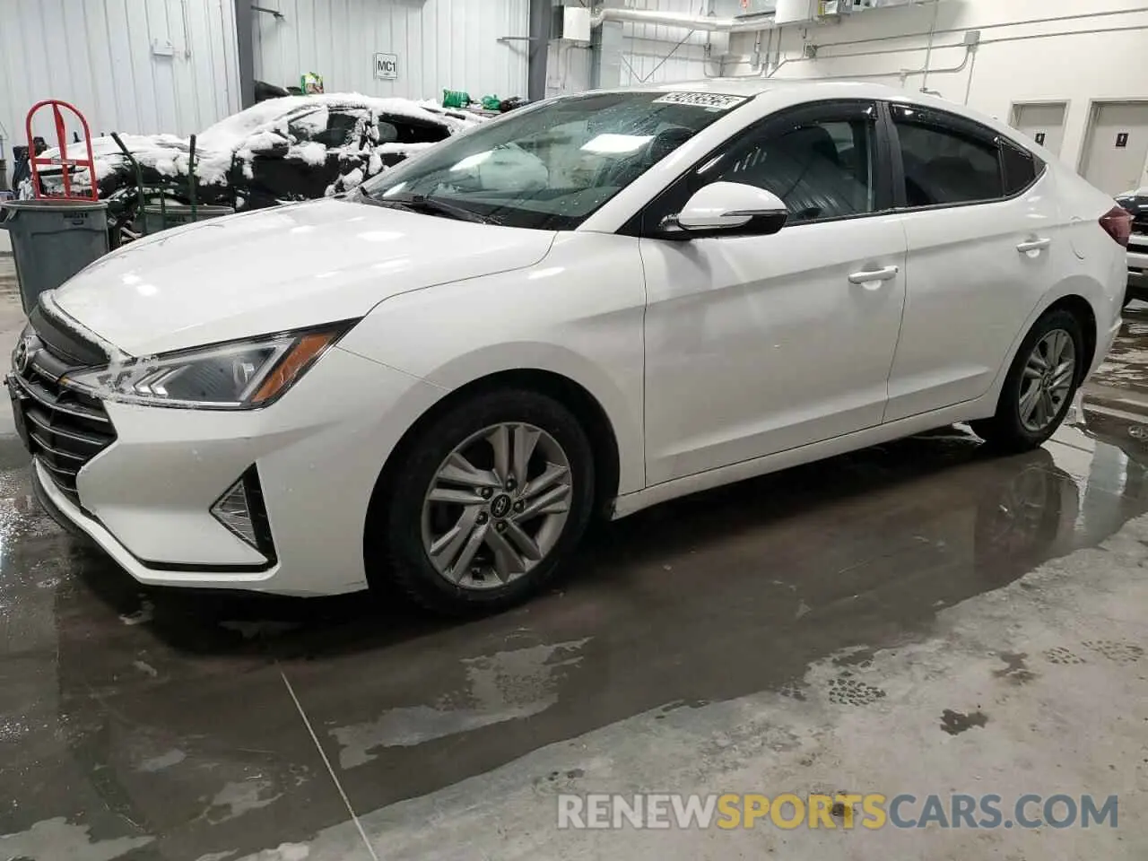 1 Photograph of a damaged car KMHD84LF8LU965943 HYUNDAI ELANTRA 2020