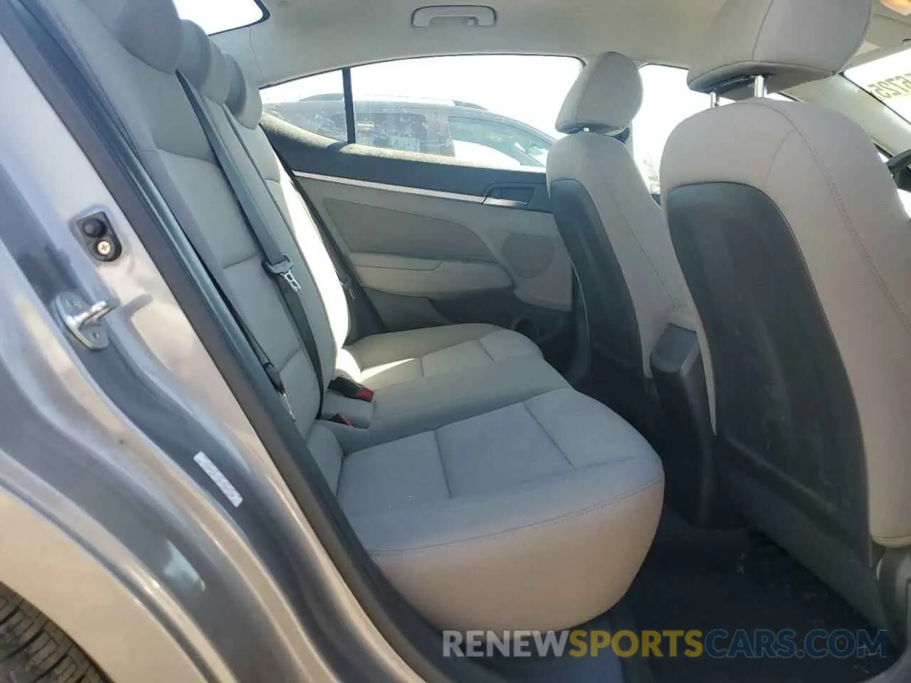 10 Photograph of a damaged car KMHD84LF8LU995718 HYUNDAI ELANTRA 2020