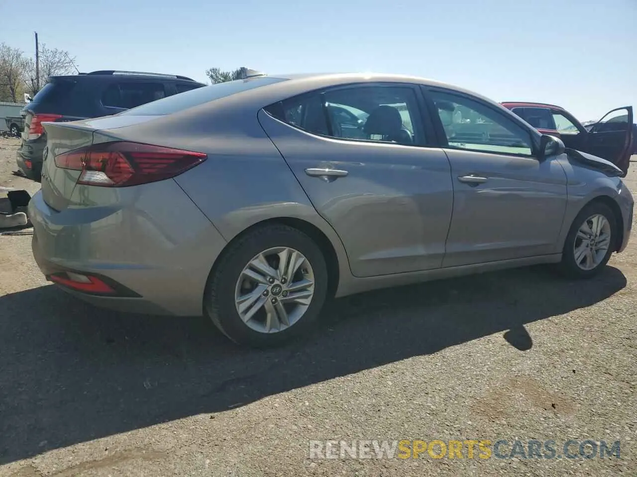 3 Photograph of a damaged car KMHD84LF8LU995718 HYUNDAI ELANTRA 2020