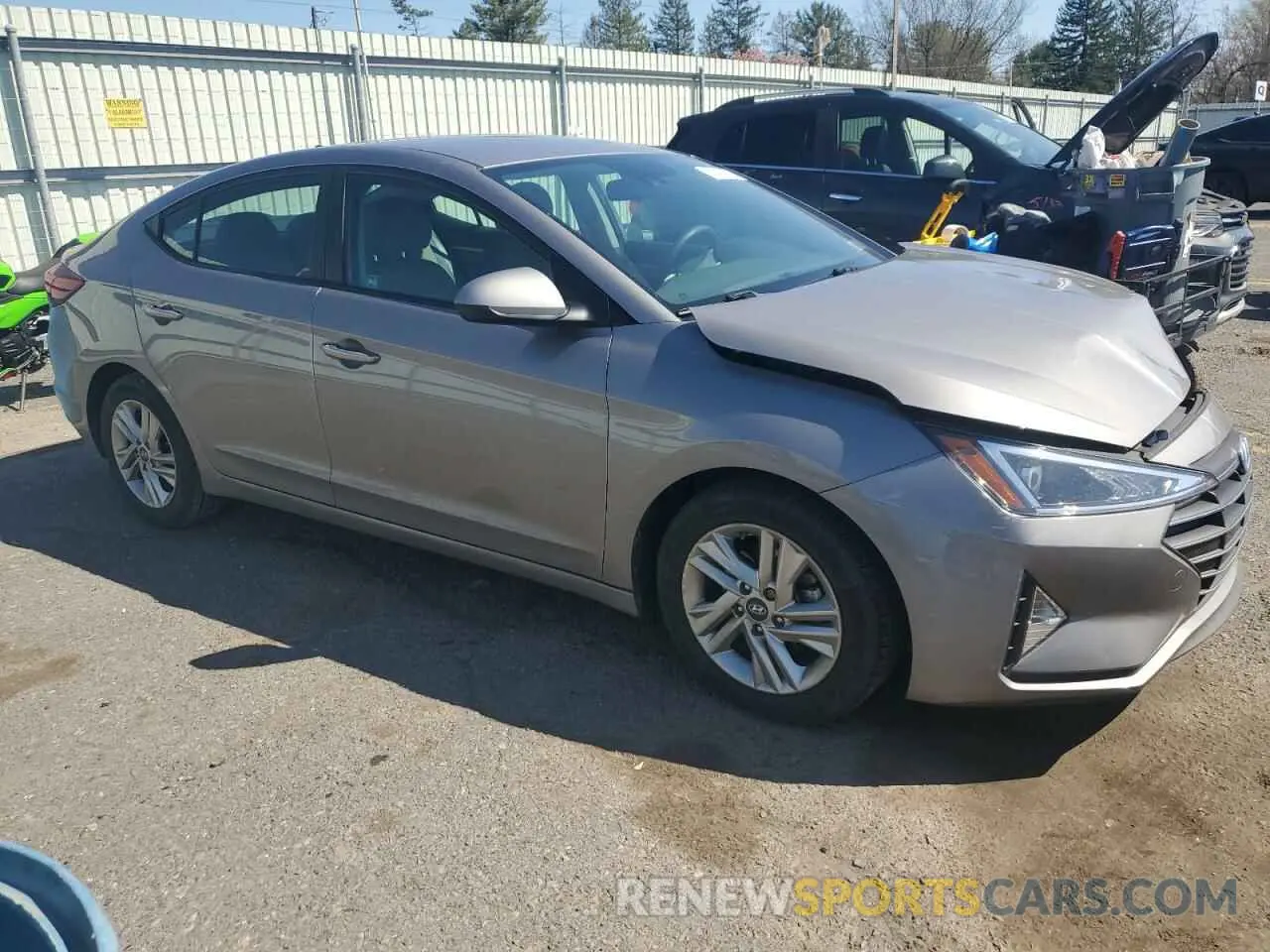 4 Photograph of a damaged car KMHD84LF8LU995718 HYUNDAI ELANTRA 2020