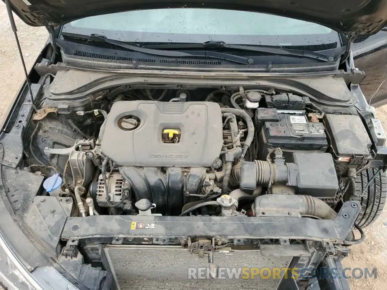 11 Photograph of a damaged car KMHD84LF8LU996996 HYUNDAI ELANTRA 2020