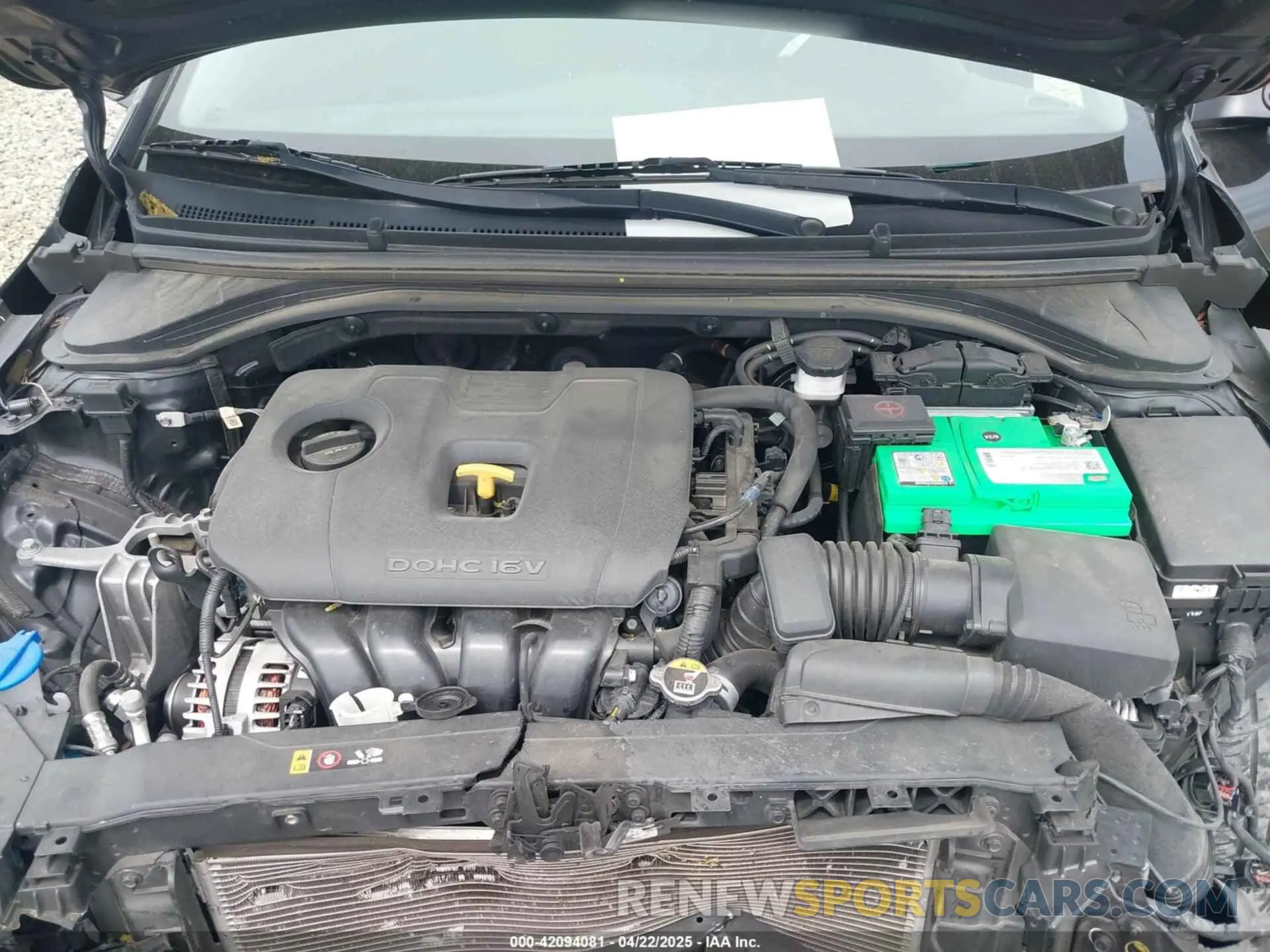 10 Photograph of a damaged car KMHD84LF9LU041317 HYUNDAI ELANTRA 2020