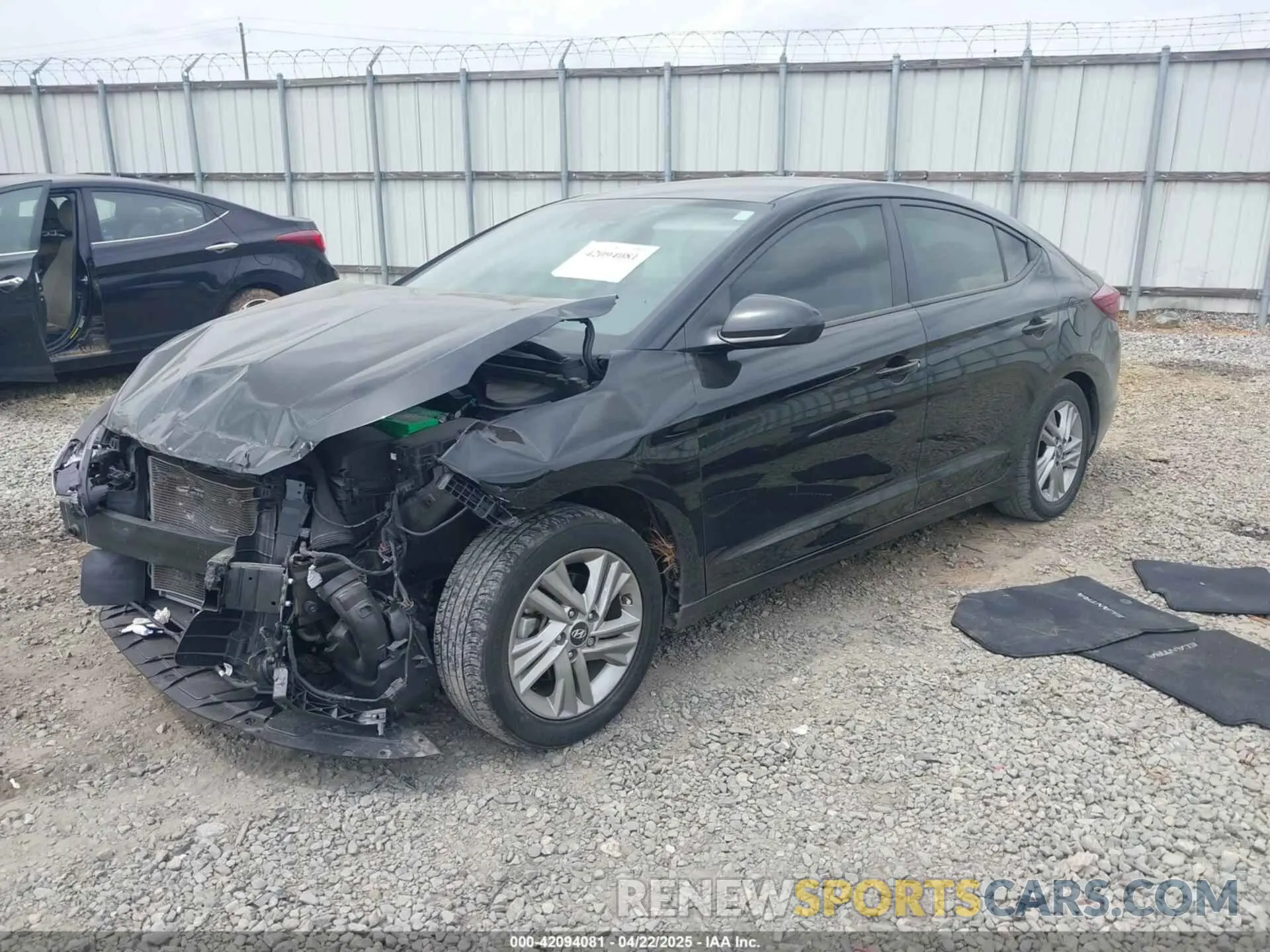 2 Photograph of a damaged car KMHD84LF9LU041317 HYUNDAI ELANTRA 2020