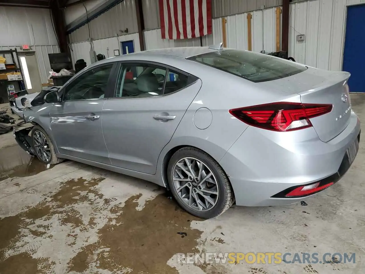 2 Photograph of a damaged car KMHD84LF9LU073362 HYUNDAI ELANTRA 2020