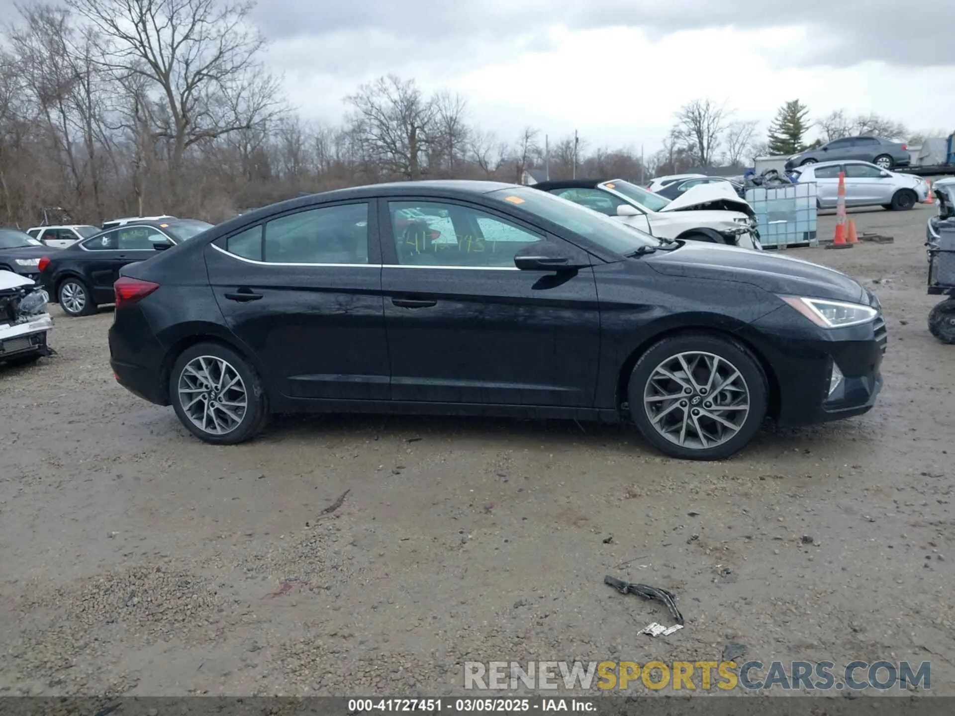 13 Photograph of a damaged car KMHD84LF9LU086953 HYUNDAI ELANTRA 2020