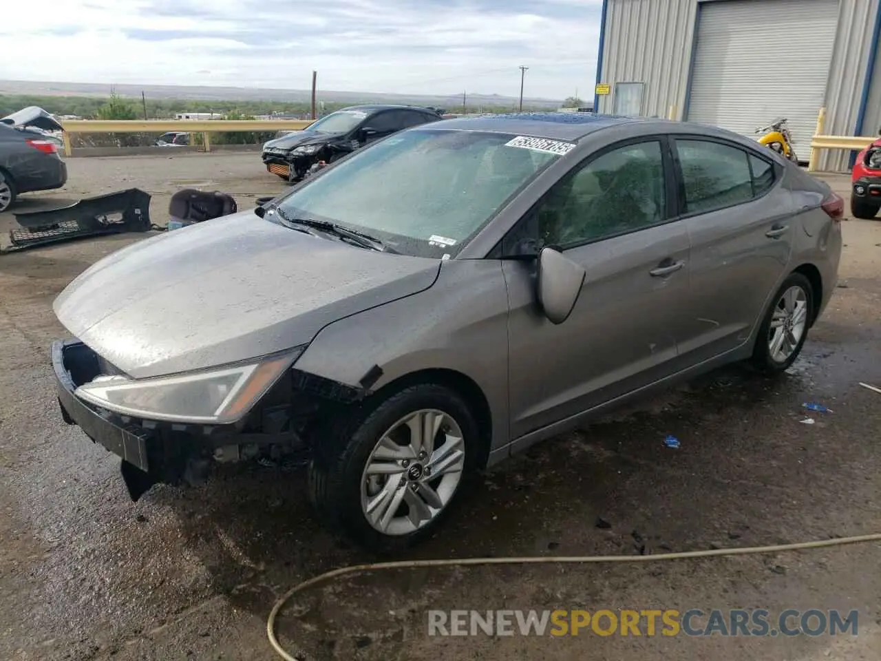 1 Photograph of a damaged car KMHD84LF9LU902771 HYUNDAI ELANTRA 2020