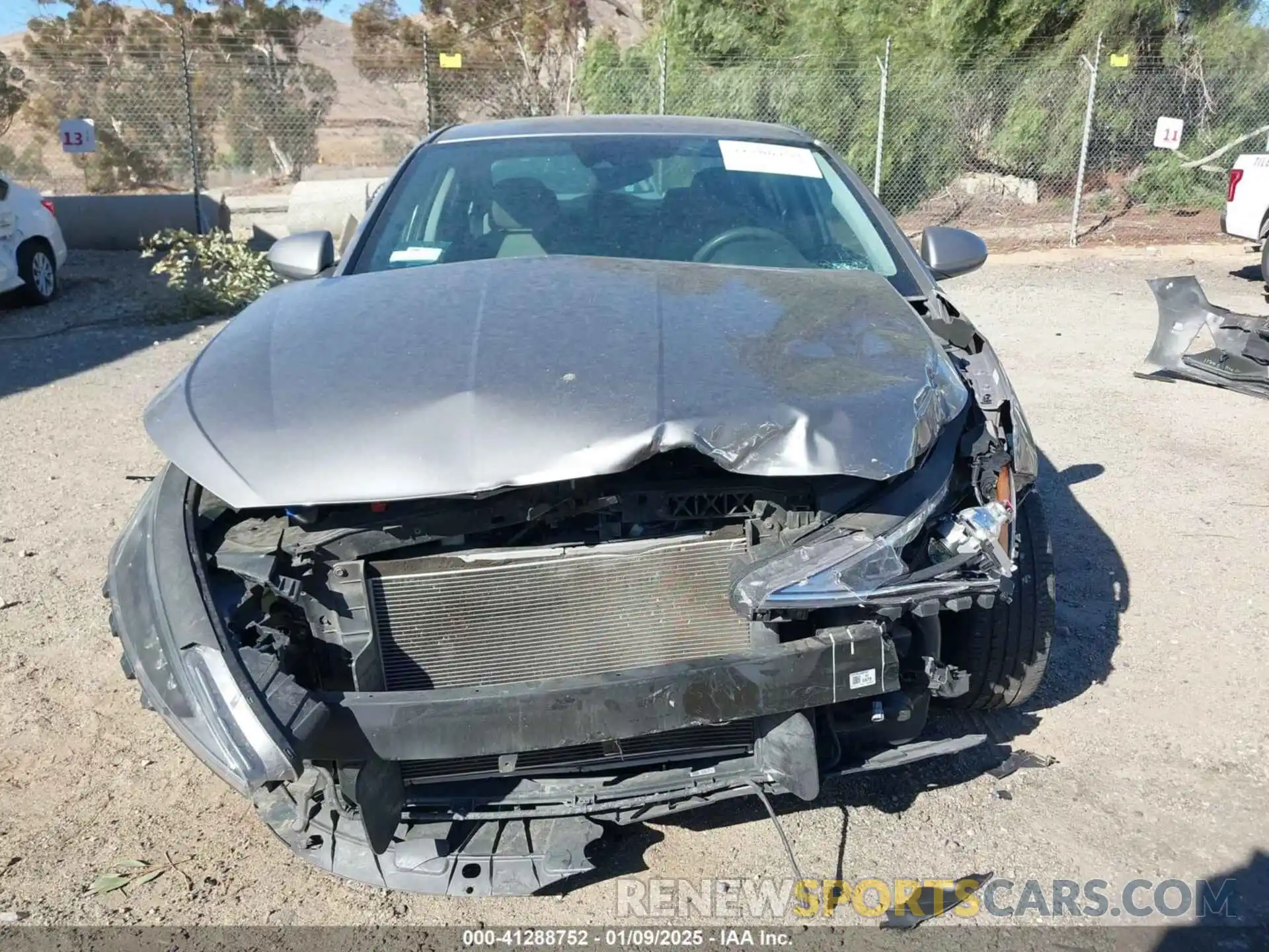 13 Photograph of a damaged car KMHD84LF9LU988437 HYUNDAI ELANTRA 2020