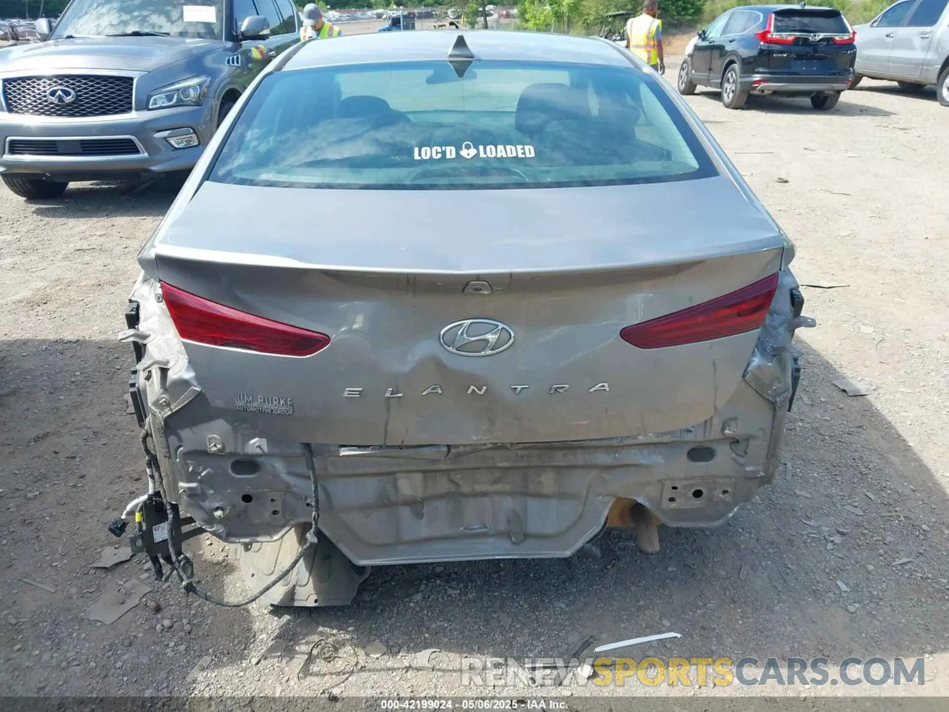 17 Photograph of a damaged car KMHD84LFXLU002266 HYUNDAI ELANTRA 2020