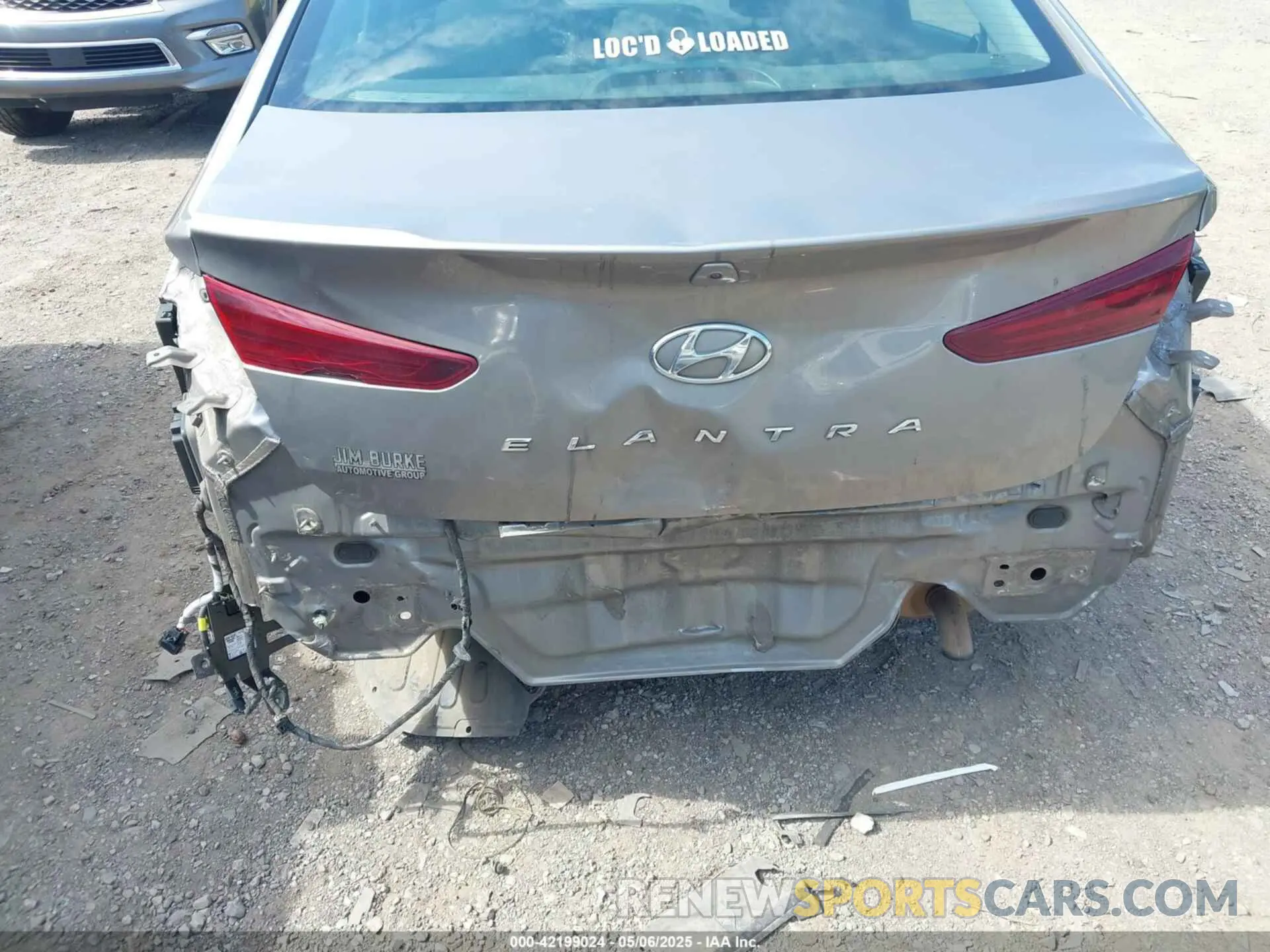 6 Photograph of a damaged car KMHD84LFXLU002266 HYUNDAI ELANTRA 2020