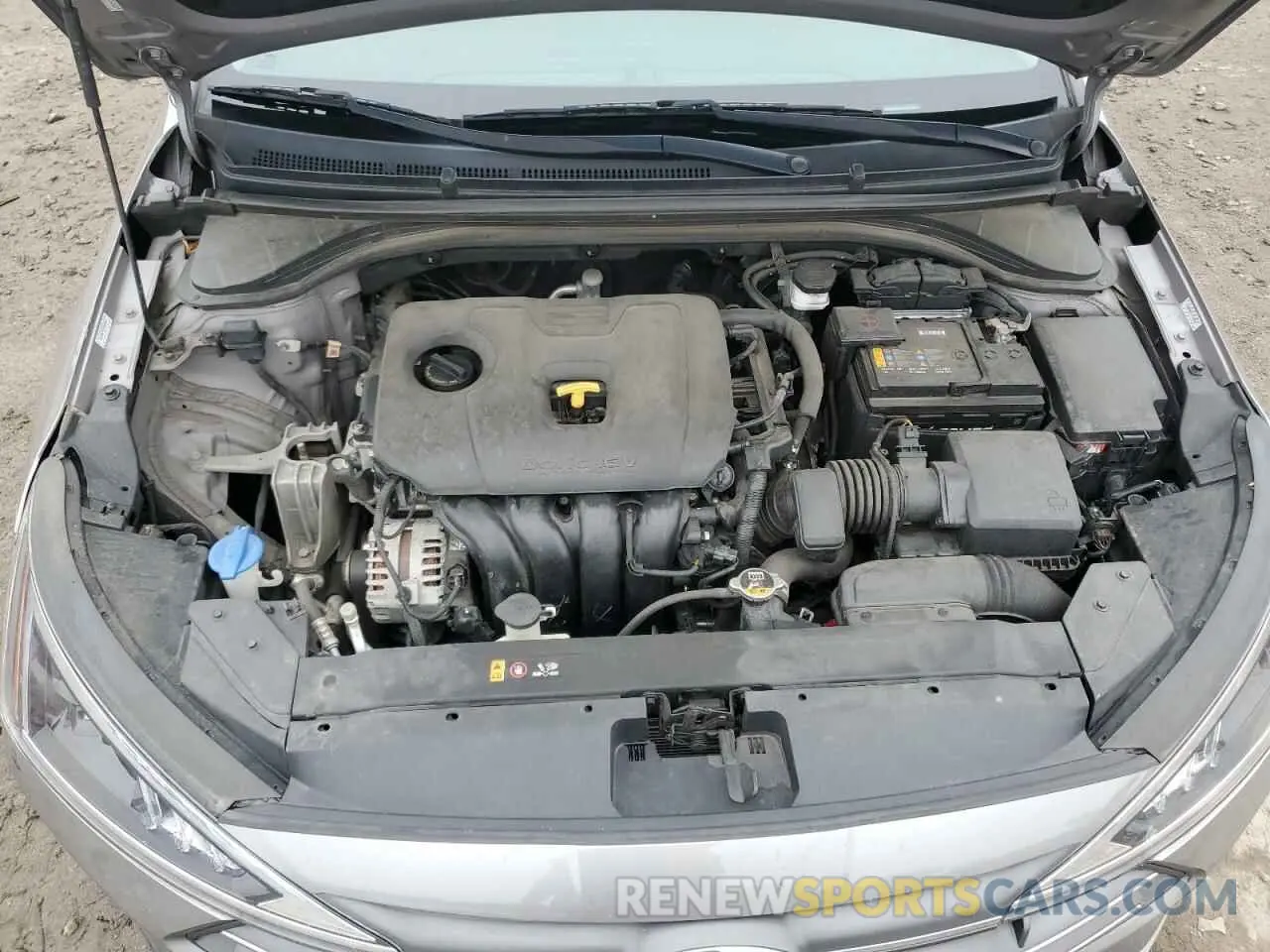 11 Photograph of a damaged car KMHD84LFXLU058594 HYUNDAI ELANTRA 2020