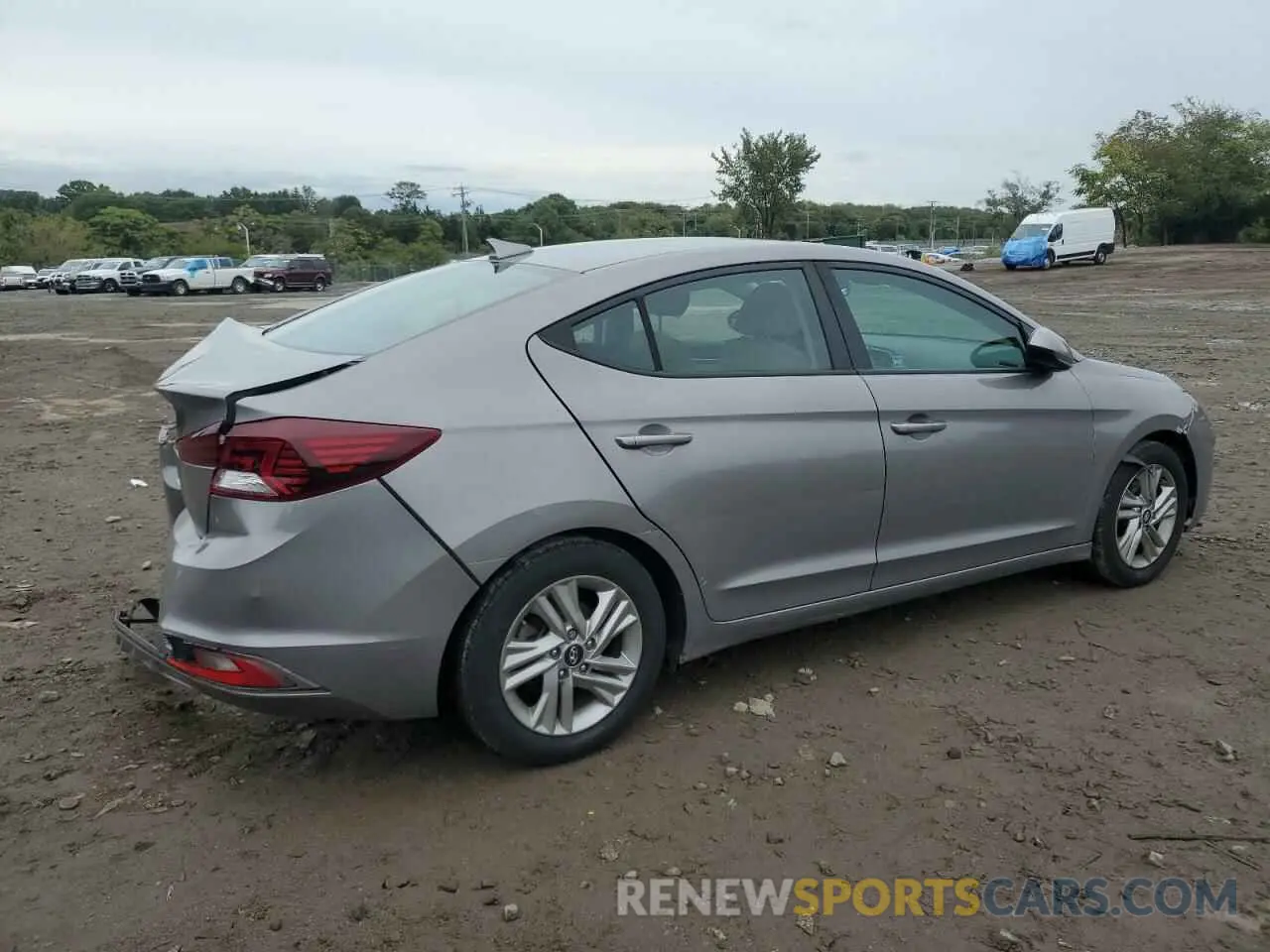 3 Photograph of a damaged car KMHD84LFXLU058594 HYUNDAI ELANTRA 2020
