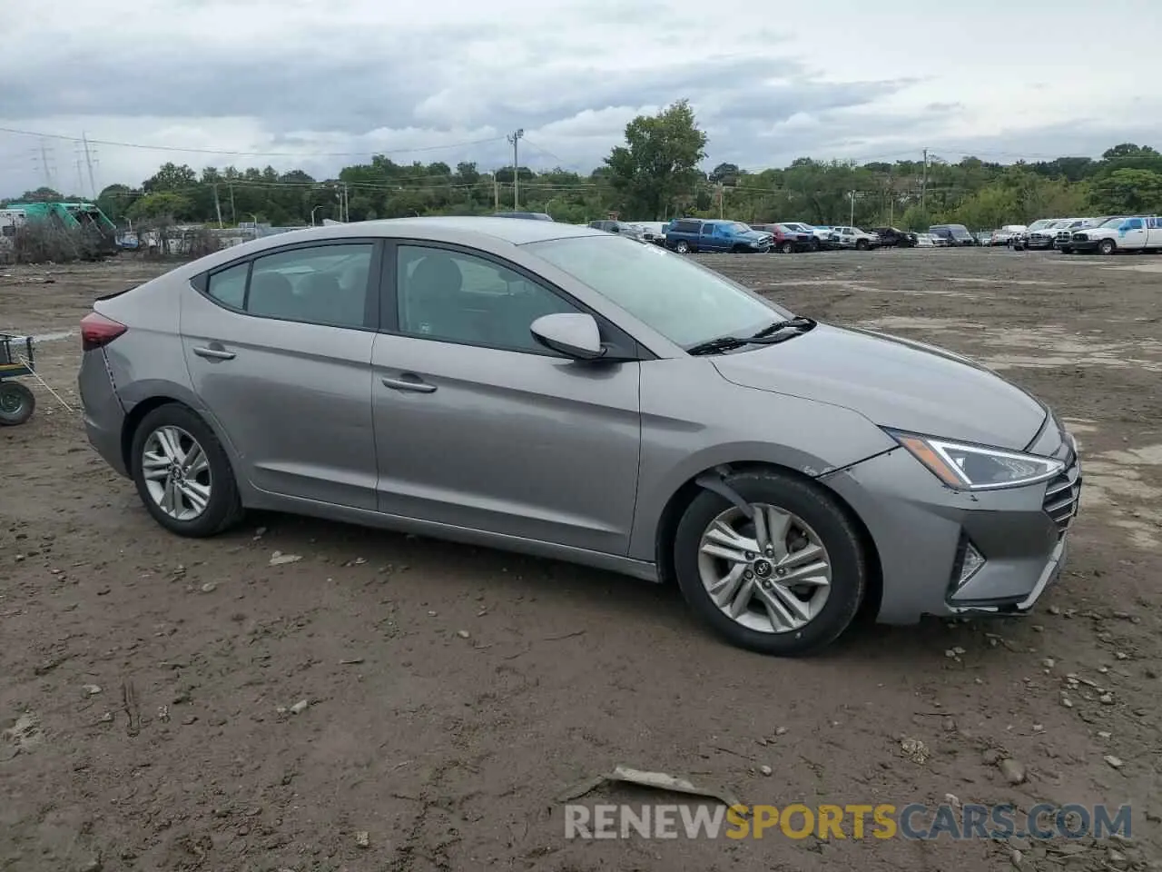 4 Photograph of a damaged car KMHD84LFXLU058594 HYUNDAI ELANTRA 2020