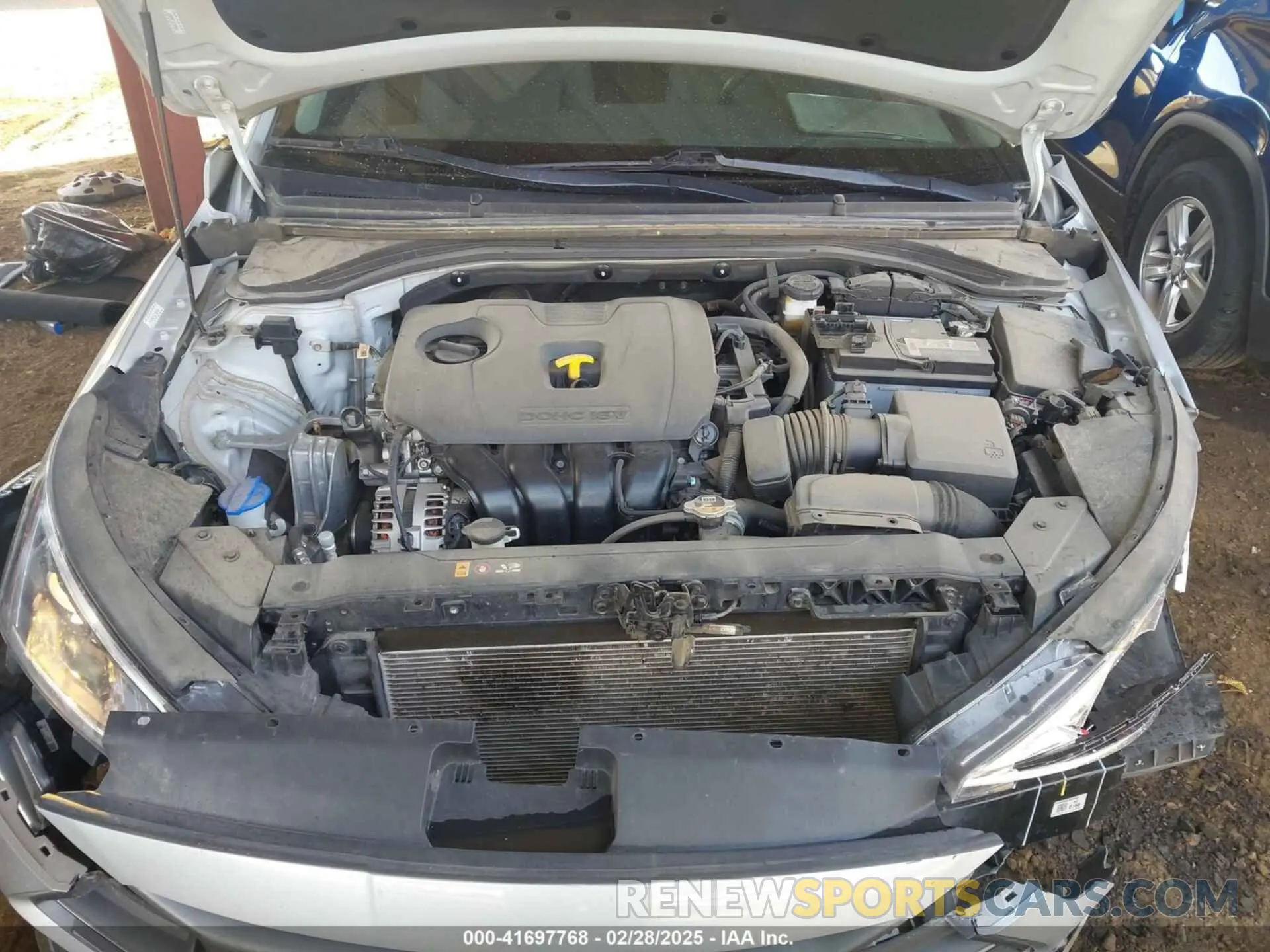 10 Photograph of a damaged car KMHD84LFXLU086010 HYUNDAI ELANTRA 2020