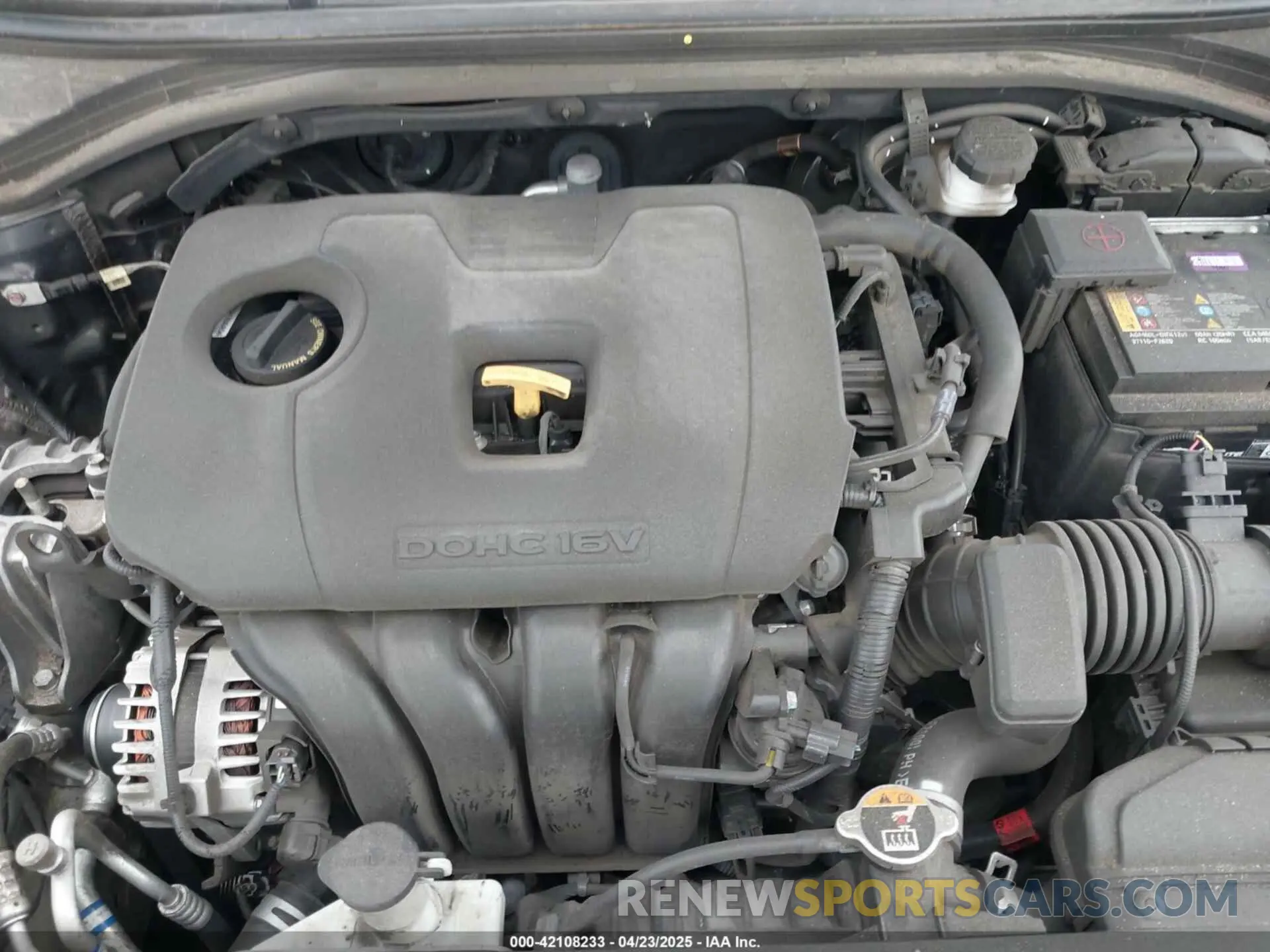 10 Photograph of a damaged car KMHD84LFXLU106756 HYUNDAI ELANTRA 2020