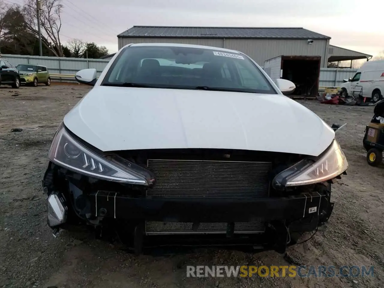 5 Photograph of a damaged car KMHD84LFXLU110421 HYUNDAI ELANTRA 2020