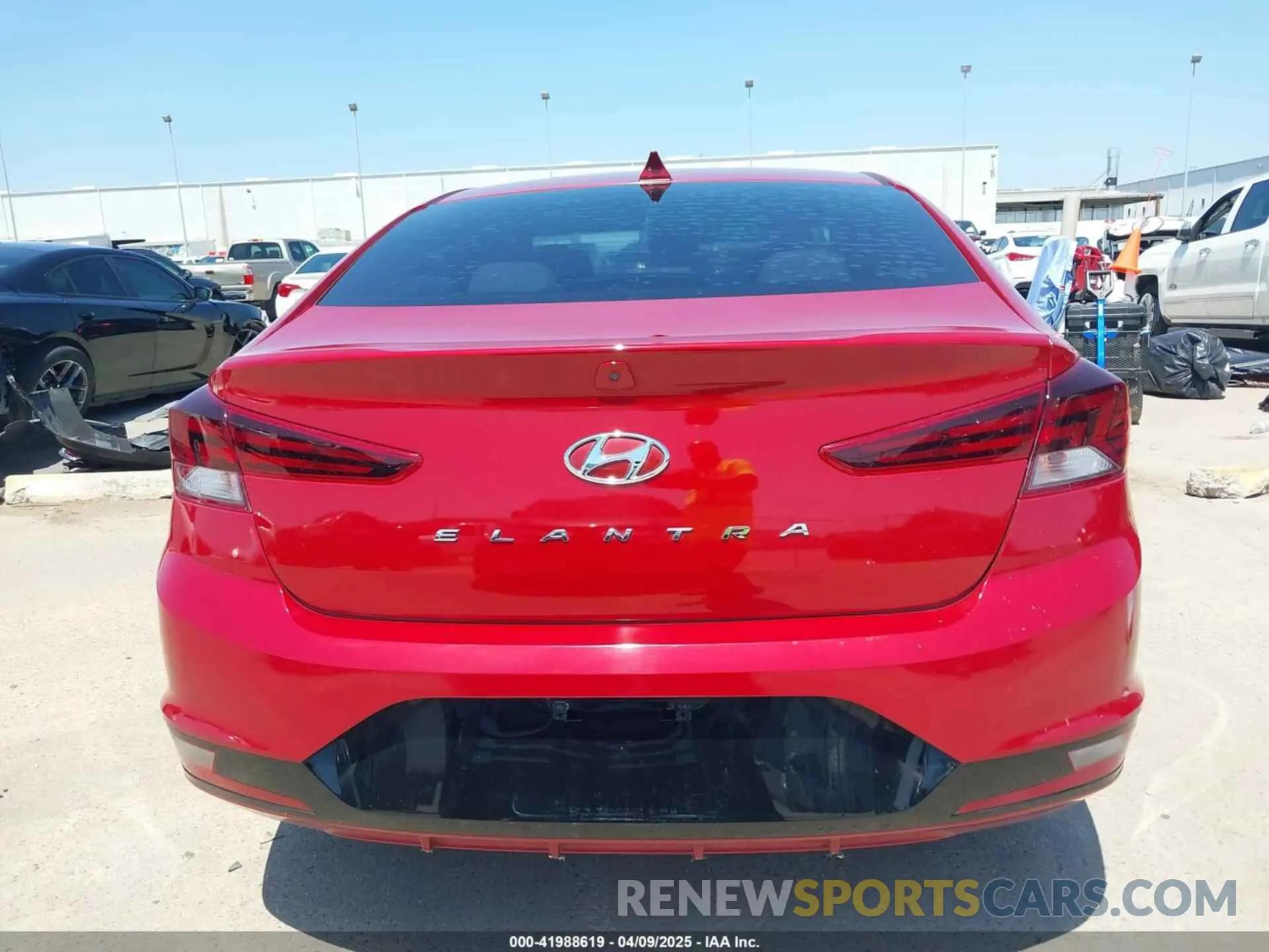 15 Photograph of a damaged car KMHD84LFXLU898021 HYUNDAI ELANTRA 2020