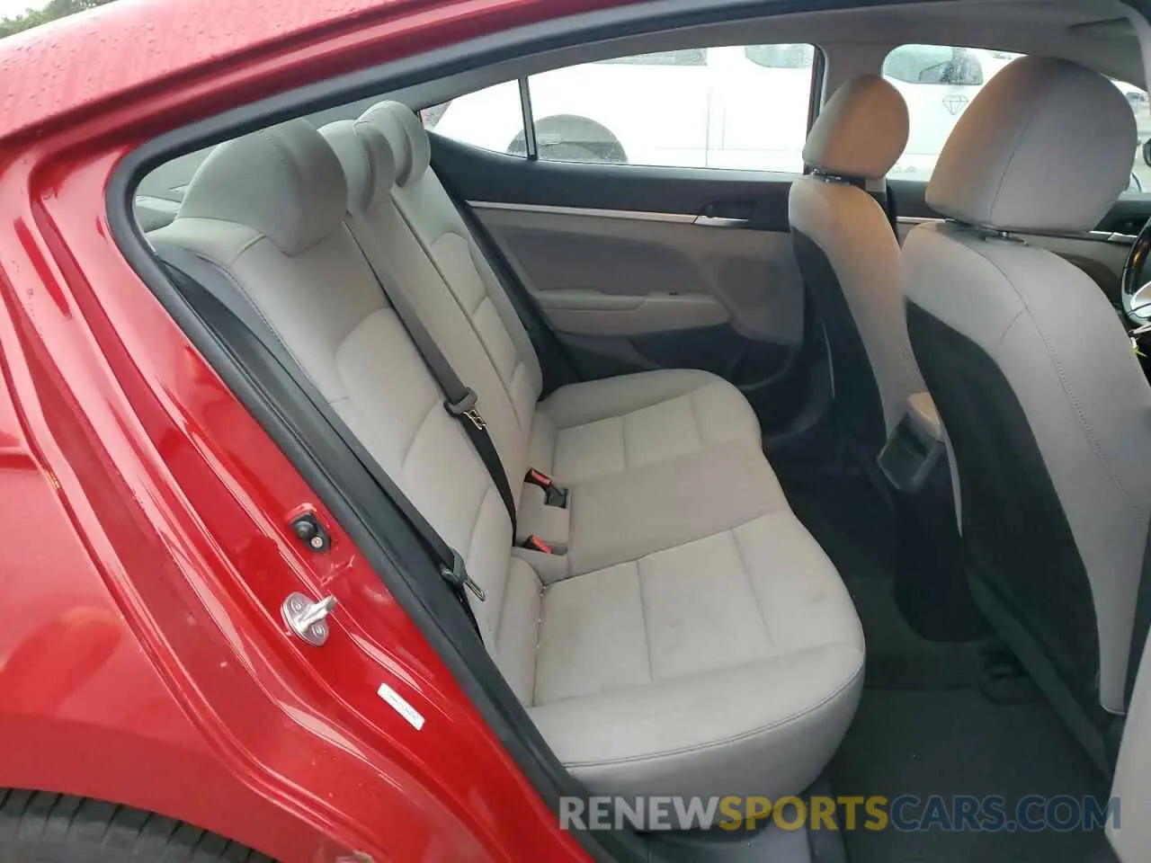 10 Photograph of a damaged car KMHD84LFXLU906795 HYUNDAI ELANTRA 2020