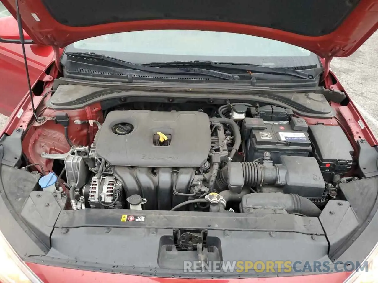 11 Photograph of a damaged car KMHD84LFXLU906795 HYUNDAI ELANTRA 2020