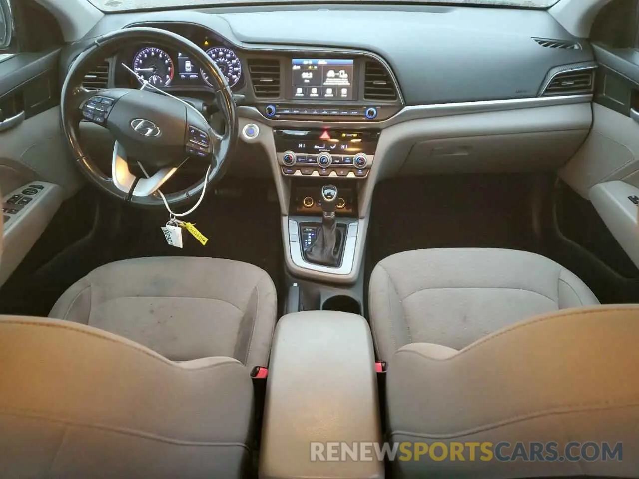 8 Photograph of a damaged car KMHD84LFXLU906795 HYUNDAI ELANTRA 2020