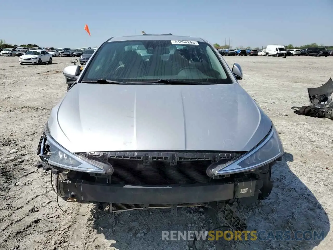 5 Photograph of a damaged car KMHD84LFXLU949761 HYUNDAI ELANTRA 2020