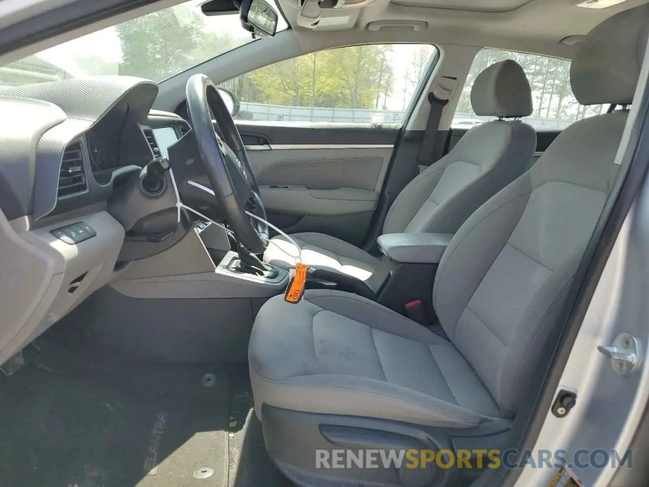 7 Photograph of a damaged car KMHD84LFXLU949761 HYUNDAI ELANTRA 2020