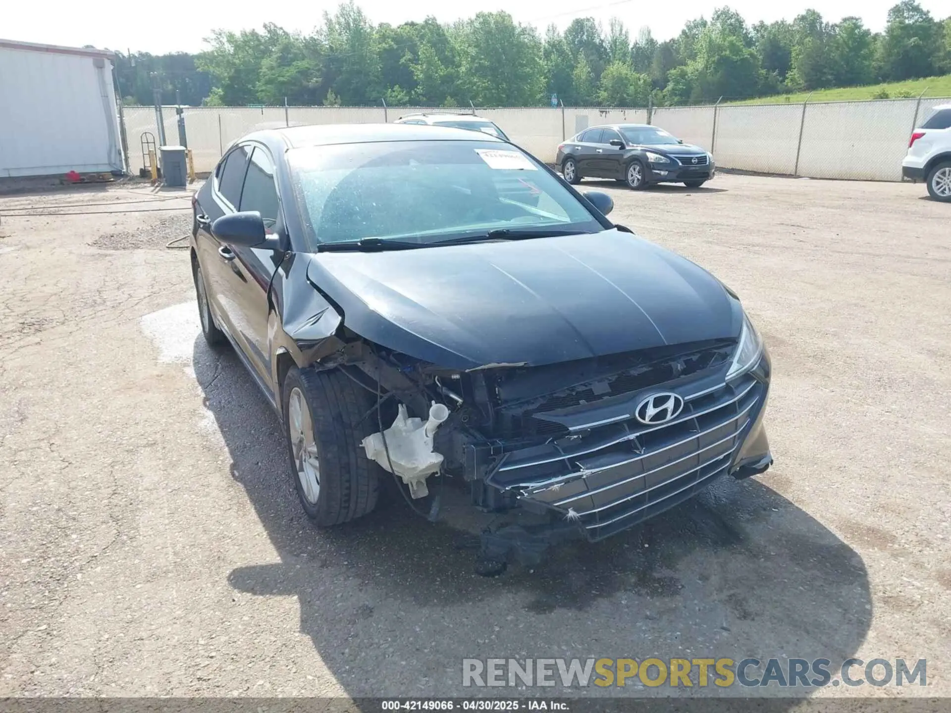 6 Photograph of a damaged car KMHD84LFXLU994456 HYUNDAI ELANTRA 2020