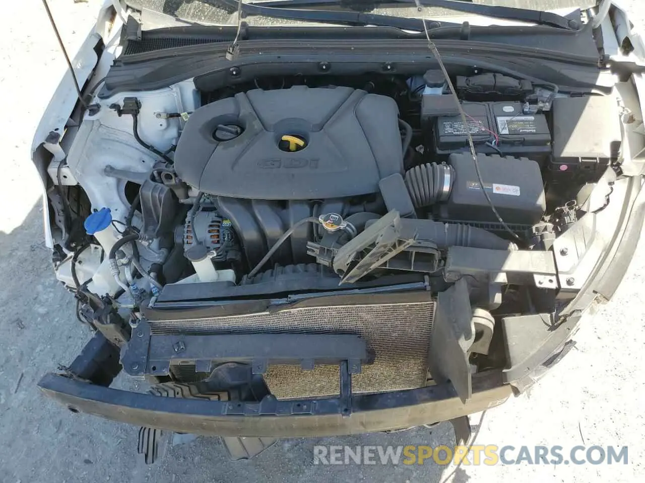 13 Photograph of a damaged car KMHH35LE0LU133820 HYUNDAI ELANTRA 2020