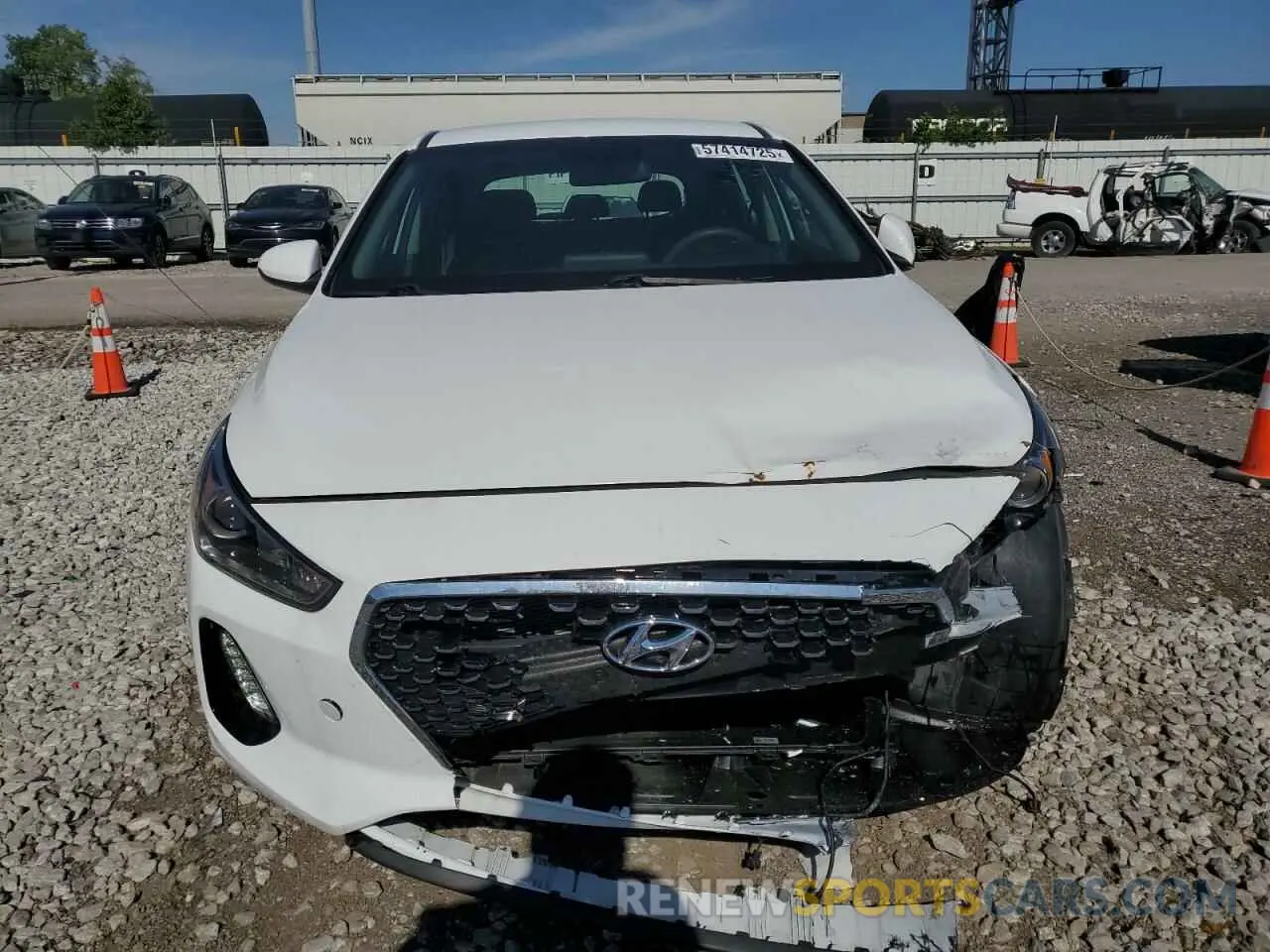 5 Photograph of a damaged car KMHH35LEXLU143738 HYUNDAI ELANTRA 2020