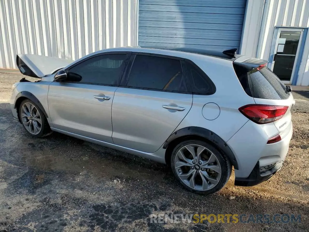 2 Photograph of a damaged car KMHH55LC0LU131851 HYUNDAI ELANTRA 2020