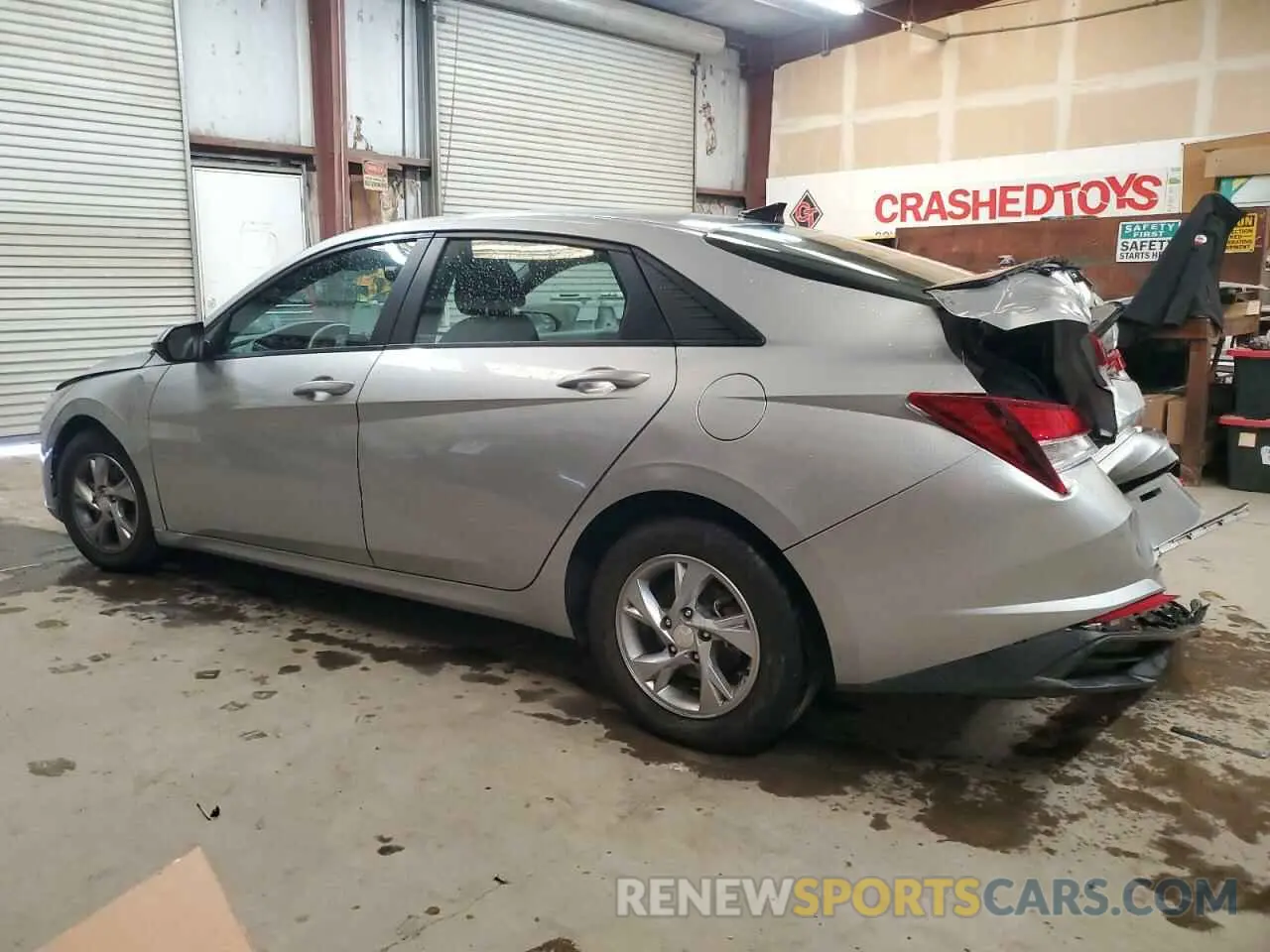 2 Photograph of a damaged car 5NPLL4AG0MH014366 HYUNDAI ELANTRA 2021