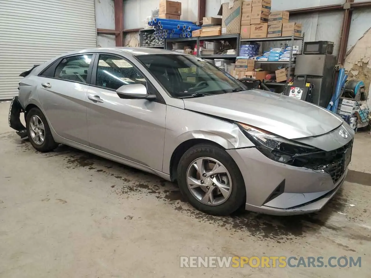 4 Photograph of a damaged car 5NPLL4AG0MH014366 HYUNDAI ELANTRA 2021