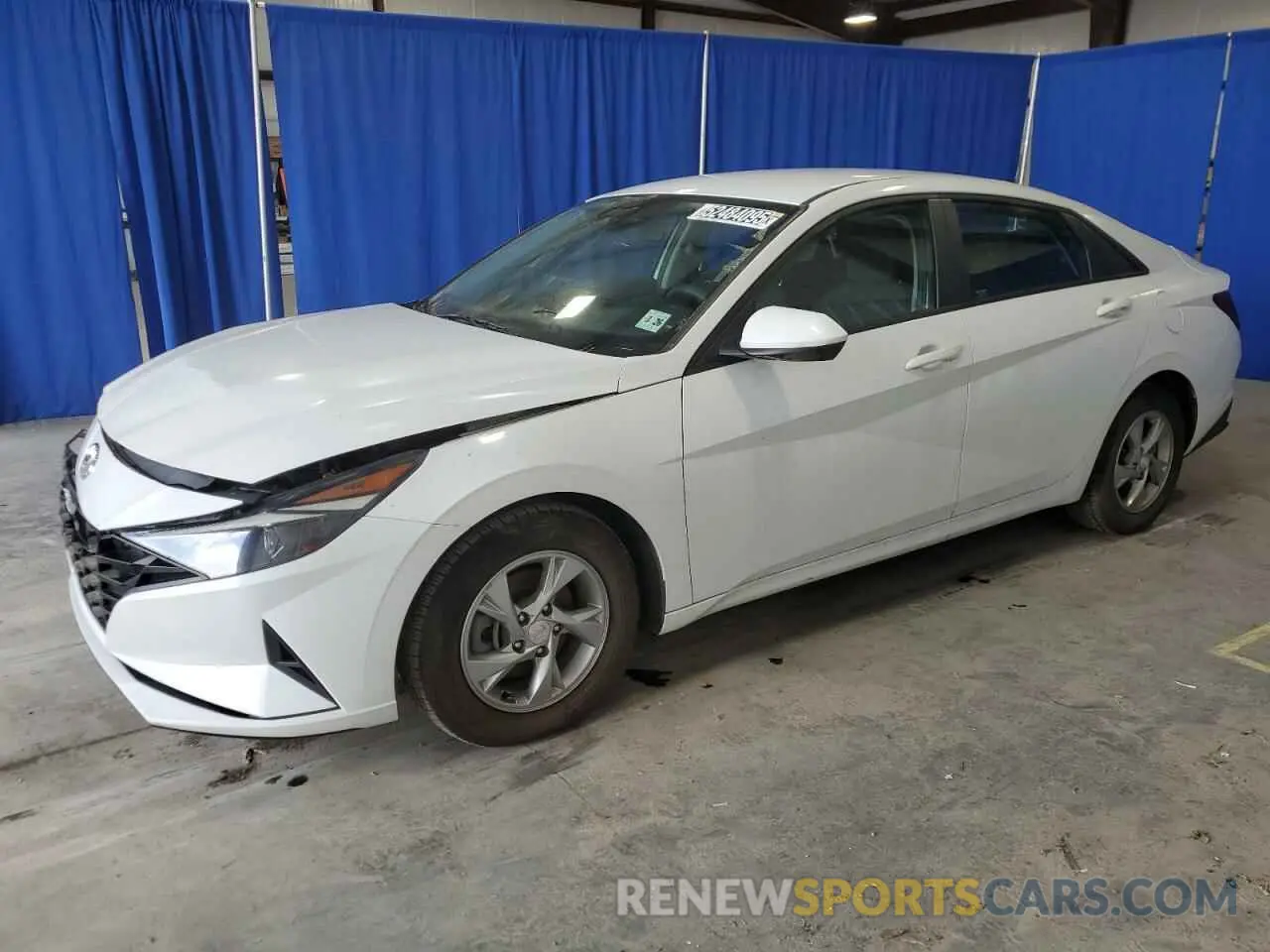 1 Photograph of a damaged car 5NPLL4AG0MH017221 HYUNDAI ELANTRA 2021