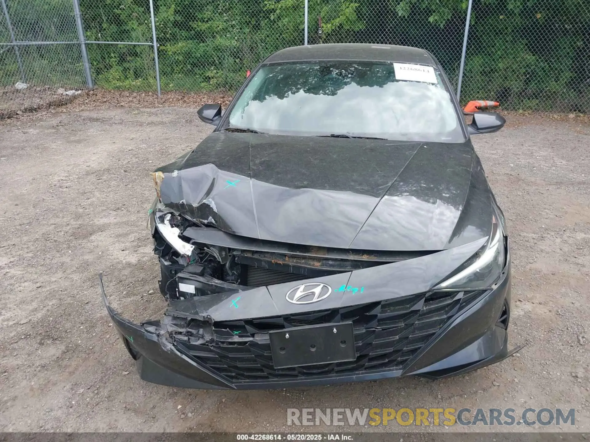 12 Photograph of a damaged car 5NPLL4AG0MH034844 HYUNDAI ELANTRA 2021