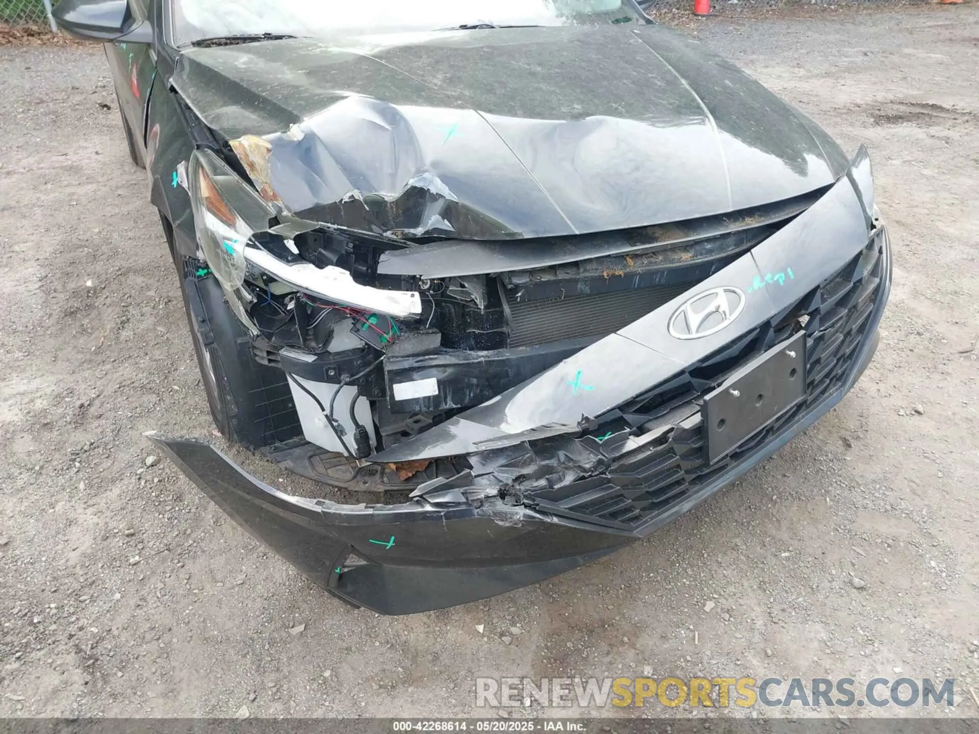 6 Photograph of a damaged car 5NPLL4AG0MH034844 HYUNDAI ELANTRA 2021