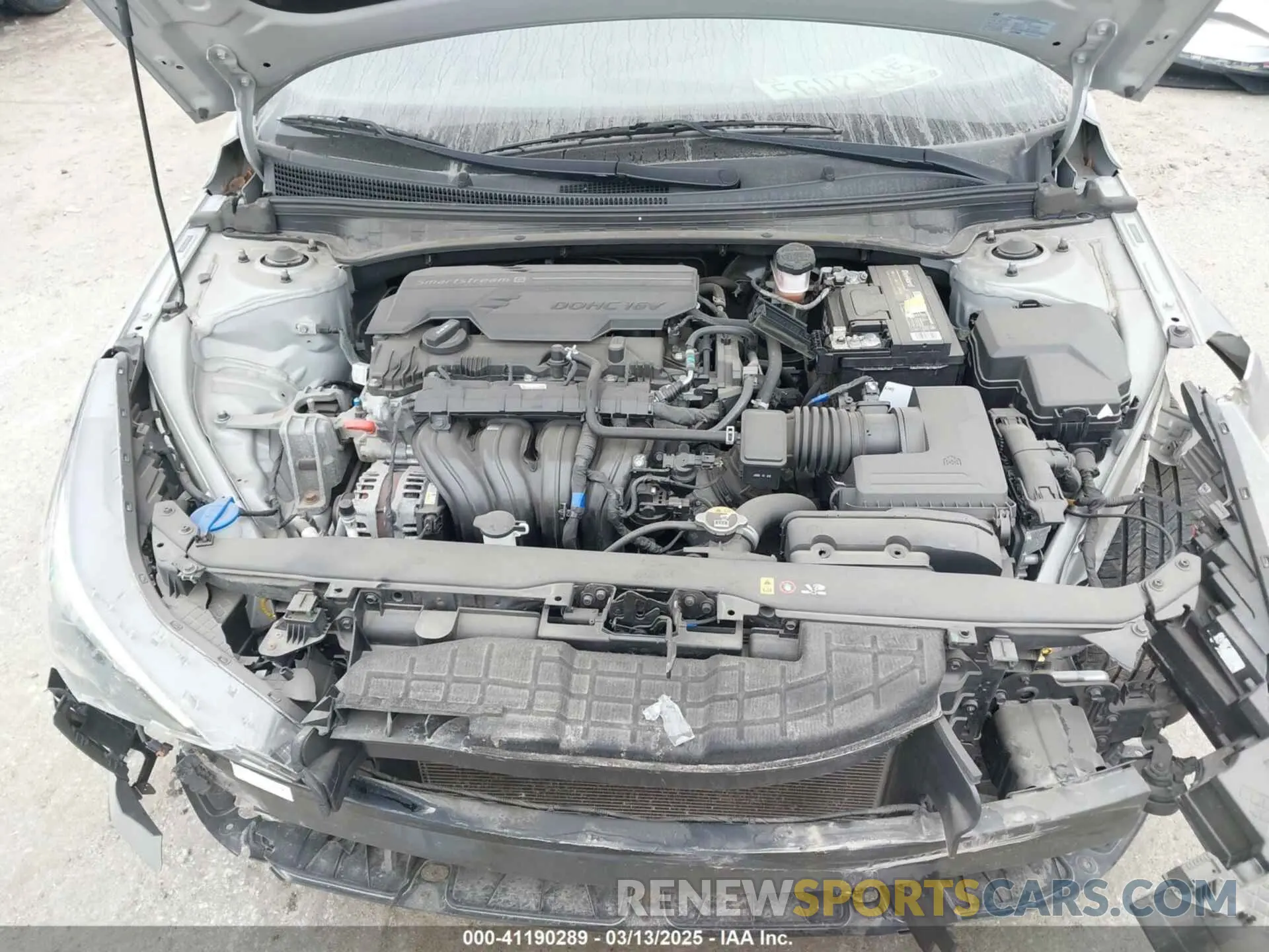 10 Photograph of a damaged car 5NPLL4AG0MH036268 HYUNDAI ELANTRA 2021