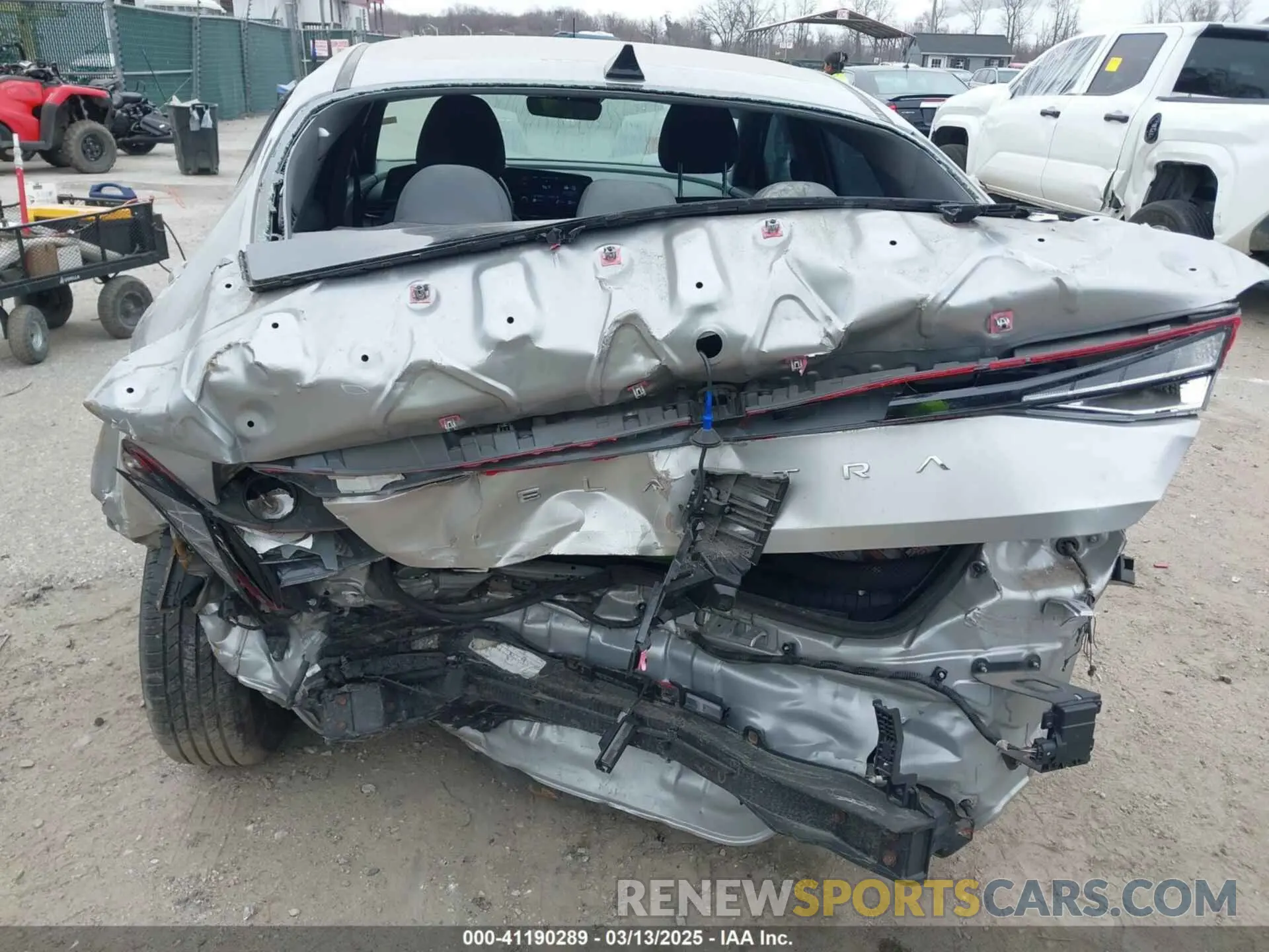 18 Photograph of a damaged car 5NPLL4AG0MH036268 HYUNDAI ELANTRA 2021