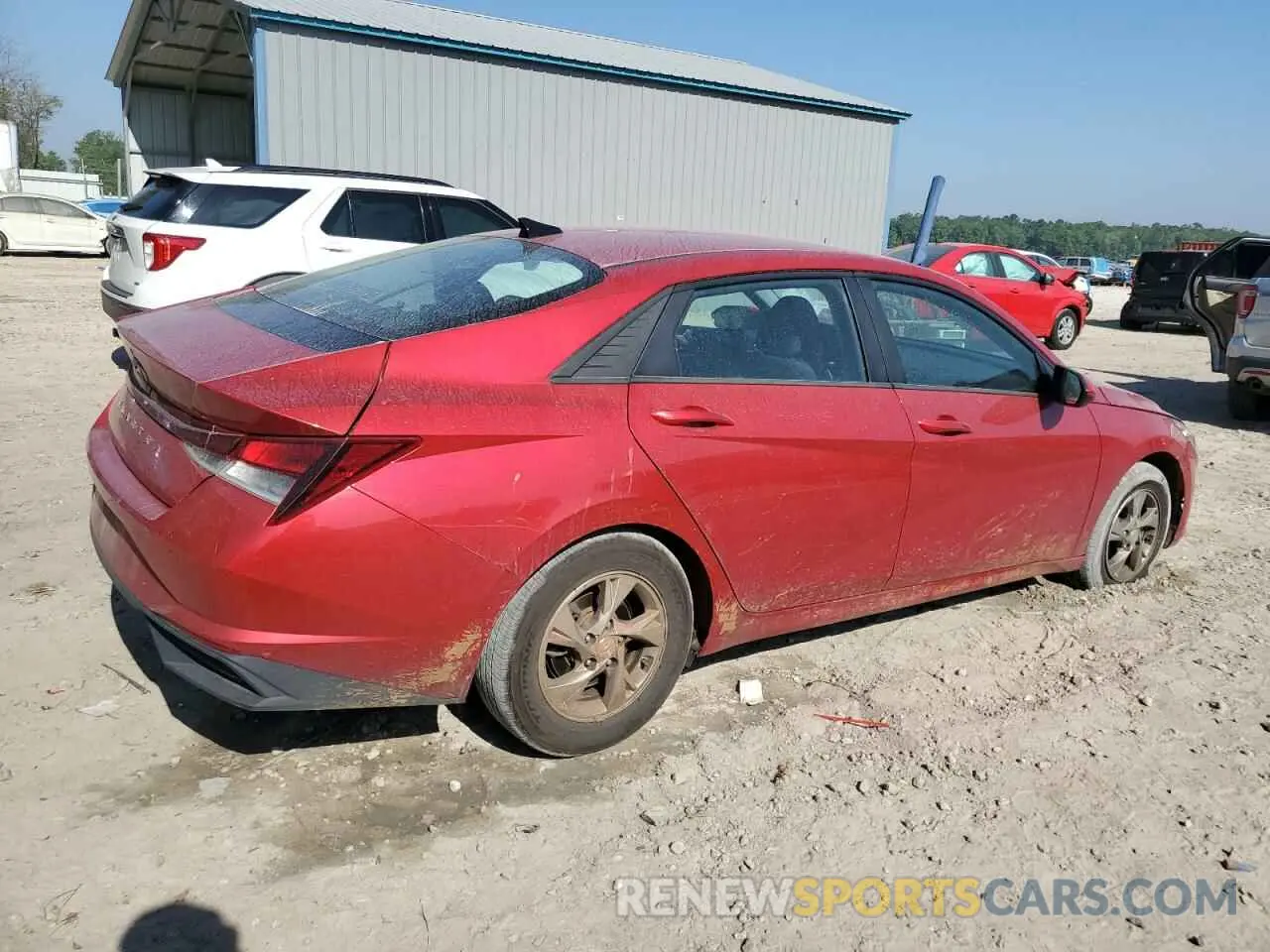 3 Photograph of a damaged car 5NPLL4AG0MH047514 HYUNDAI ELANTRA 2021