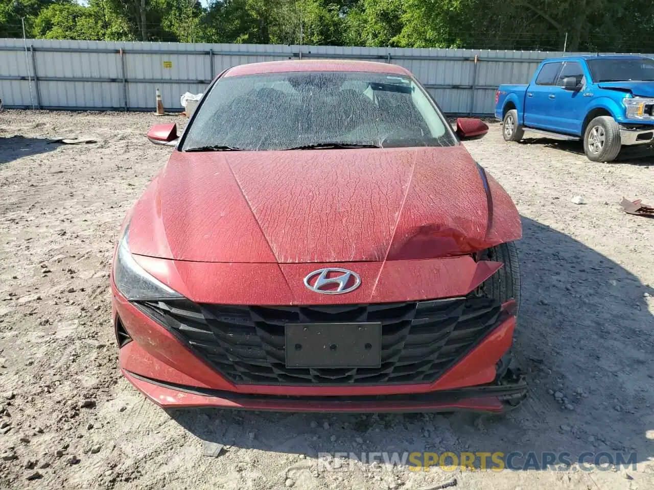 5 Photograph of a damaged car 5NPLL4AG0MH047514 HYUNDAI ELANTRA 2021
