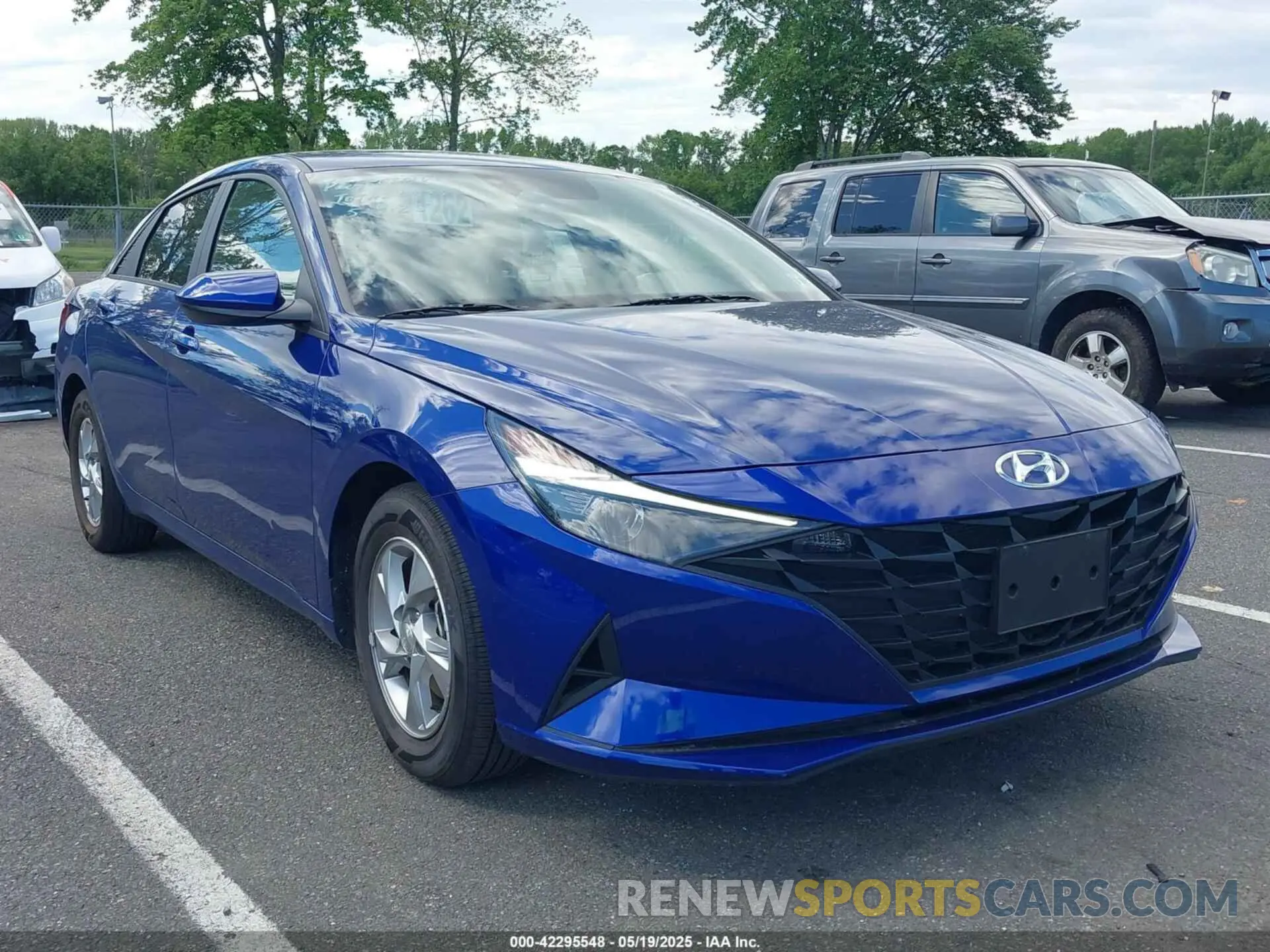 1 Photograph of a damaged car 5NPLL4AG1MH014697 HYUNDAI ELANTRA 2021
