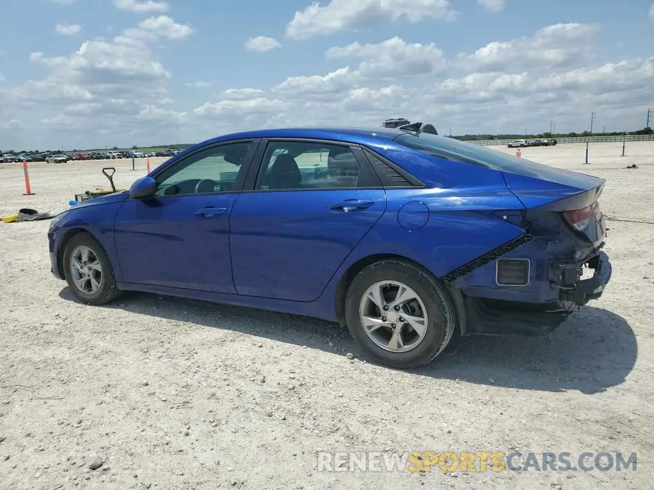 2 Photograph of a damaged car 5NPLL4AG1MH015509 HYUNDAI ELANTRA 2021