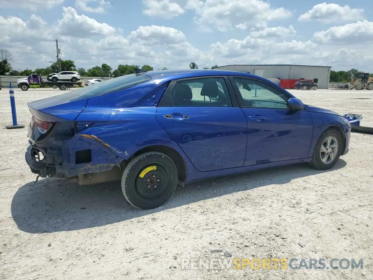3 Photograph of a damaged car 5NPLL4AG1MH015509 HYUNDAI ELANTRA 2021