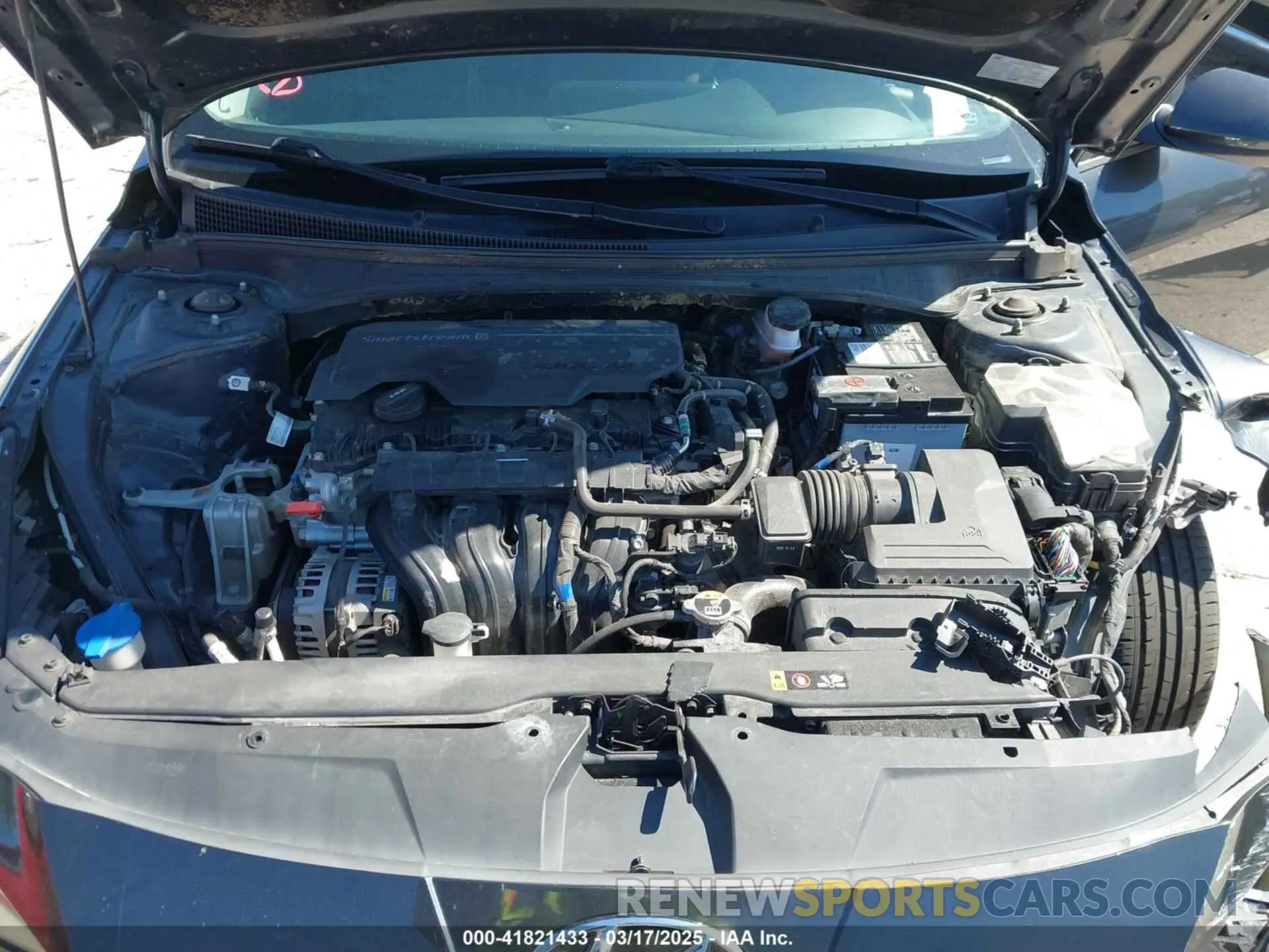 10 Photograph of a damaged car 5NPLL4AG1MH027434 HYUNDAI ELANTRA 2021
