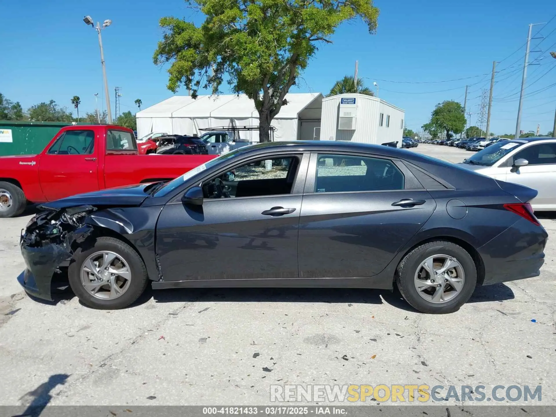 14 Photograph of a damaged car 5NPLL4AG1MH027434 HYUNDAI ELANTRA 2021