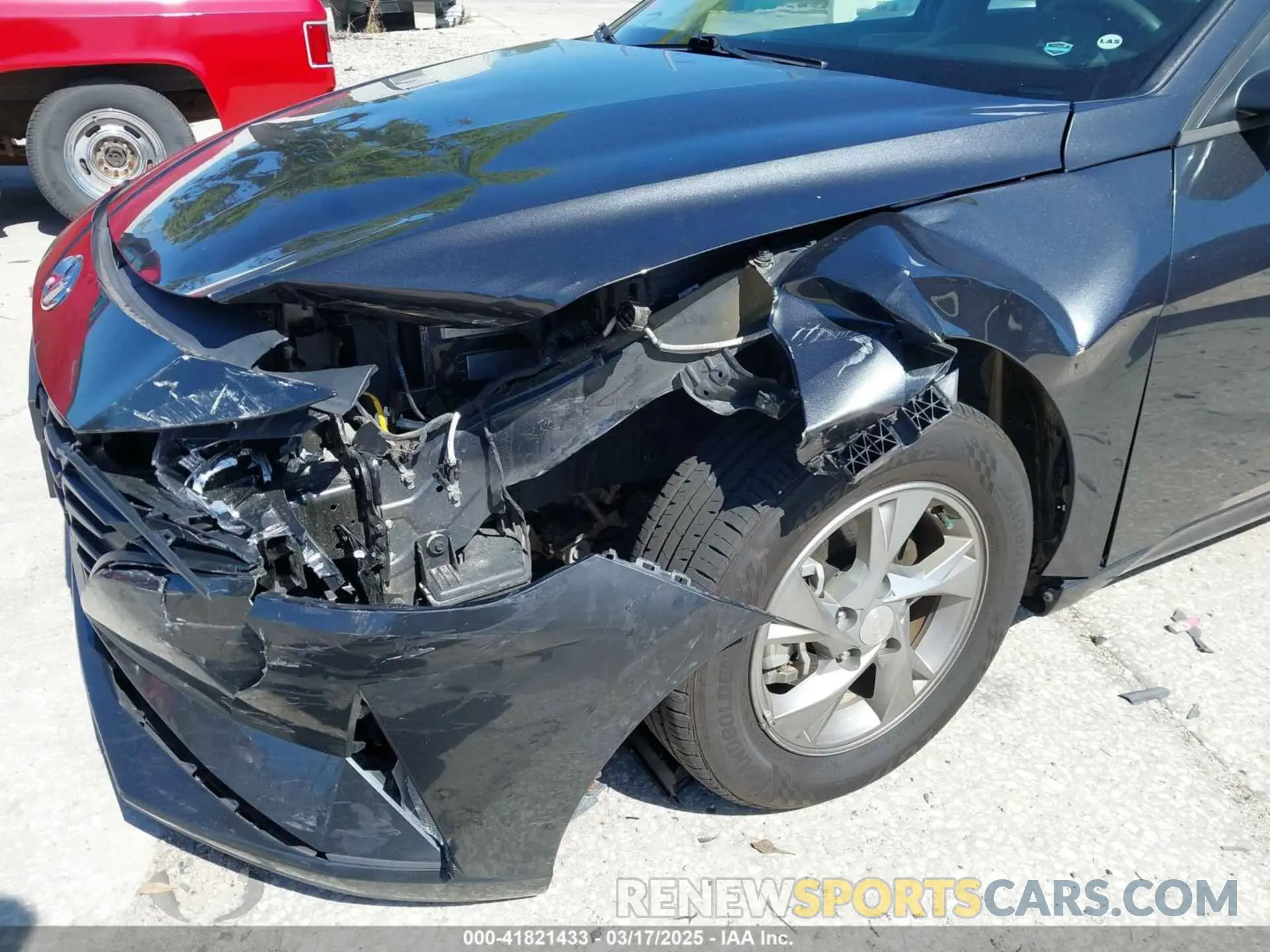 6 Photograph of a damaged car 5NPLL4AG1MH027434 HYUNDAI ELANTRA 2021