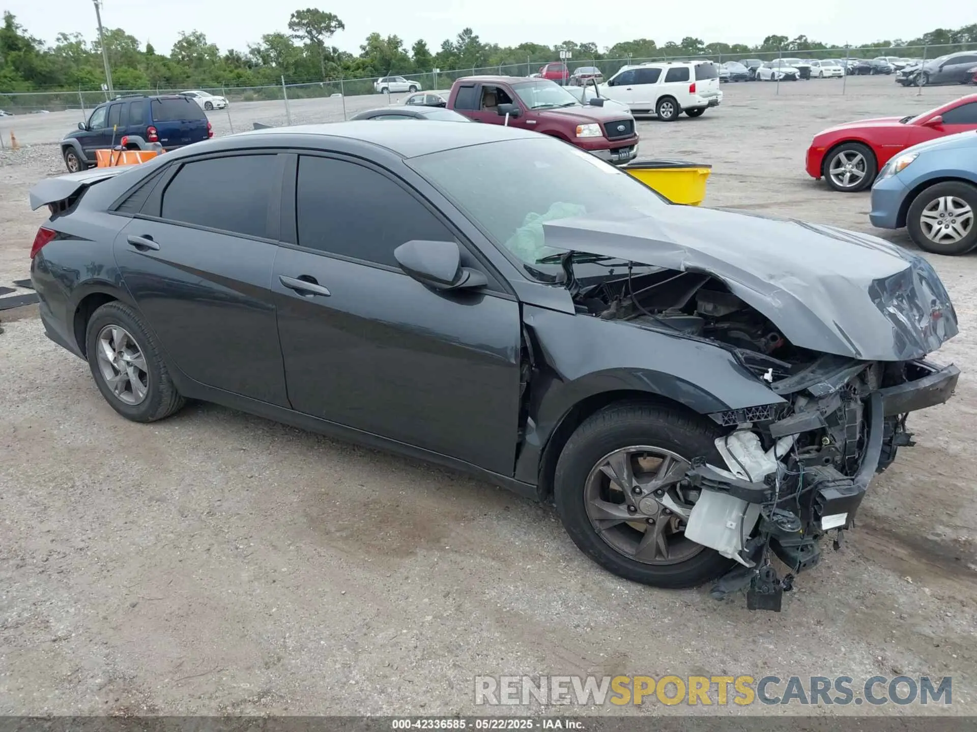 1 Photograph of a damaged car 5NPLL4AG1MH035291 HYUNDAI ELANTRA 2021